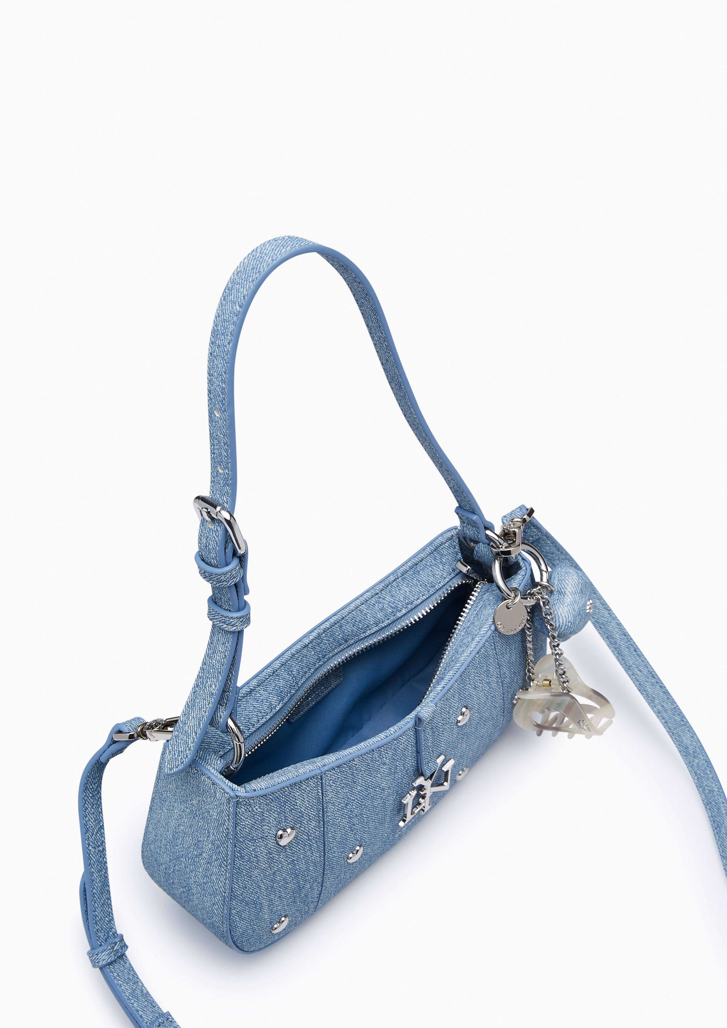 Wendy B.With Love Shoulder Bag - Blue Variation 2