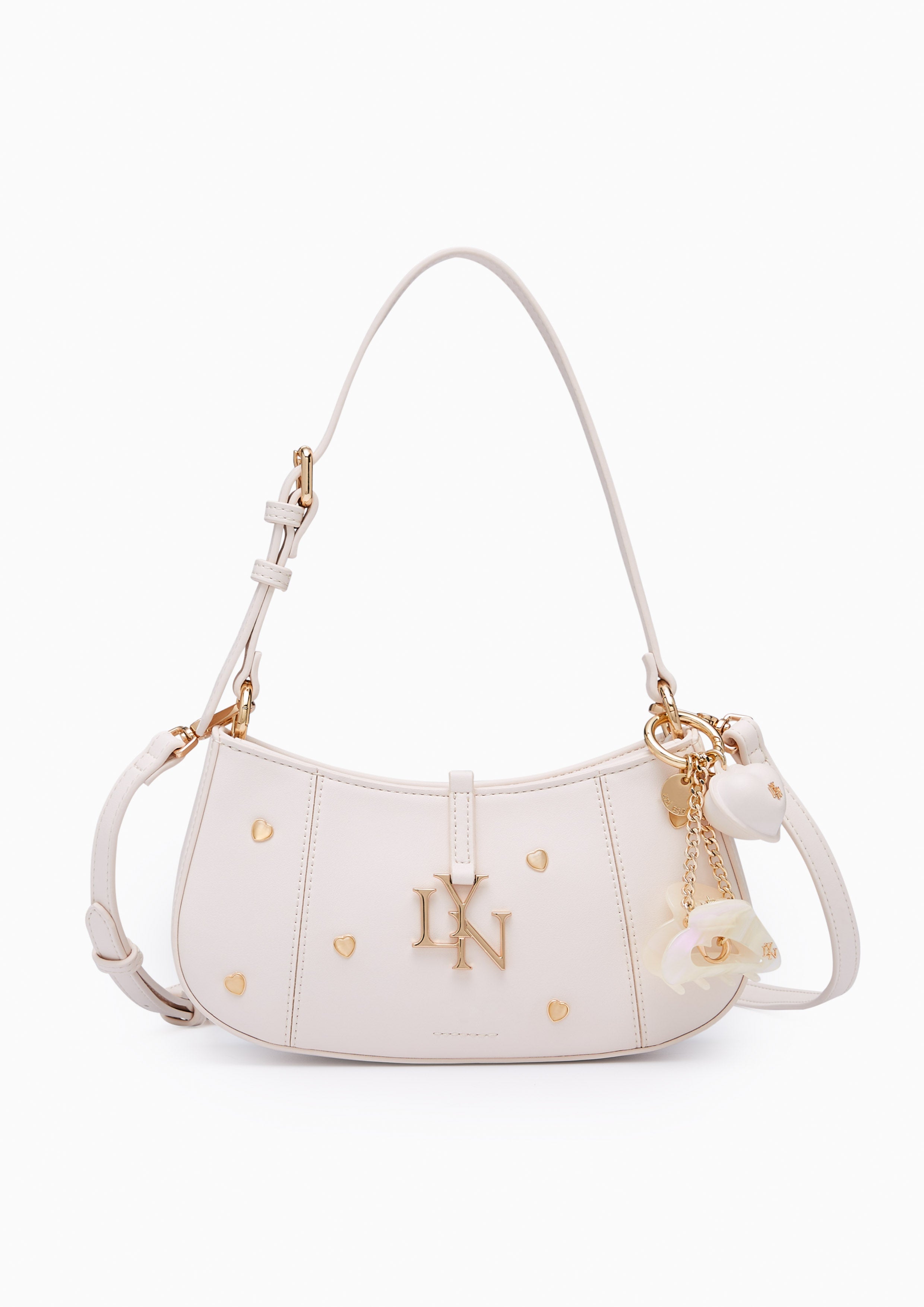 Wendy B.With Love Shoulder Bag - Ivory