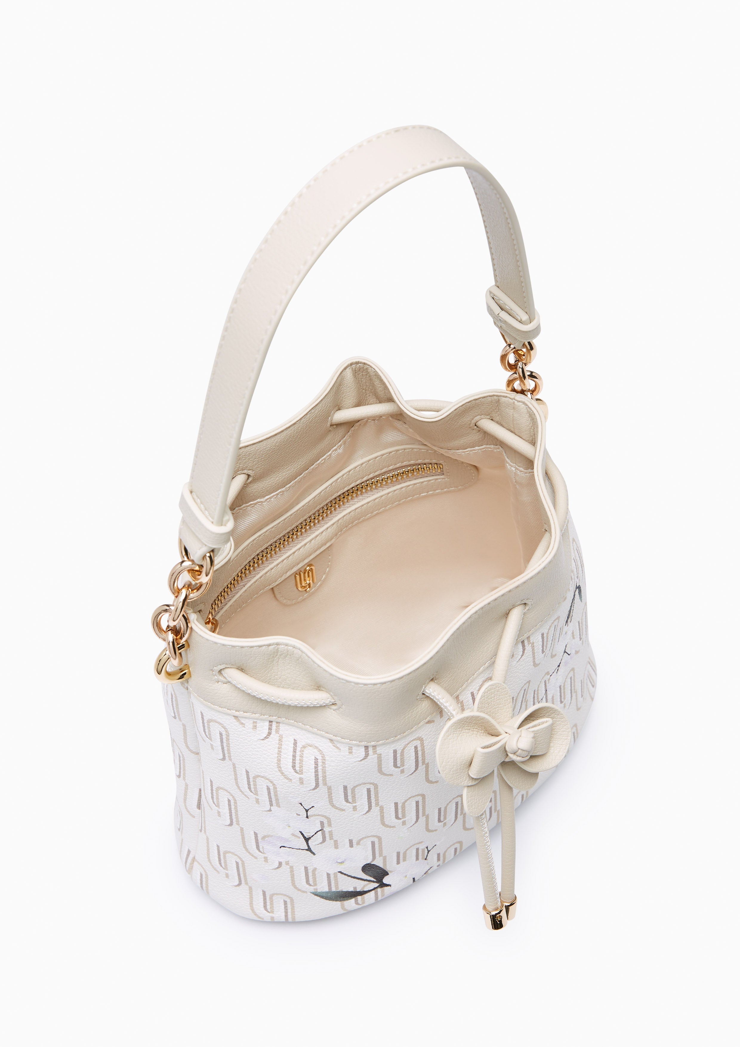 Ivy Infinite S Shoulder Bag - Printed Beige