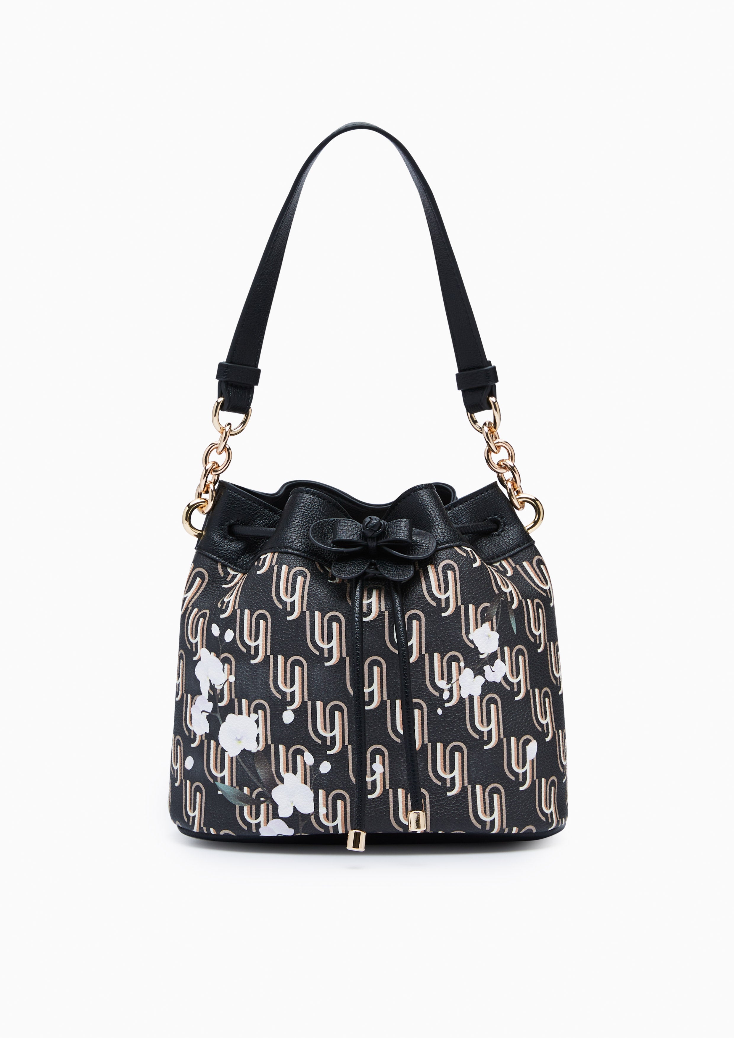 Ivy Infinite S Shoulder Bag - Printed Black