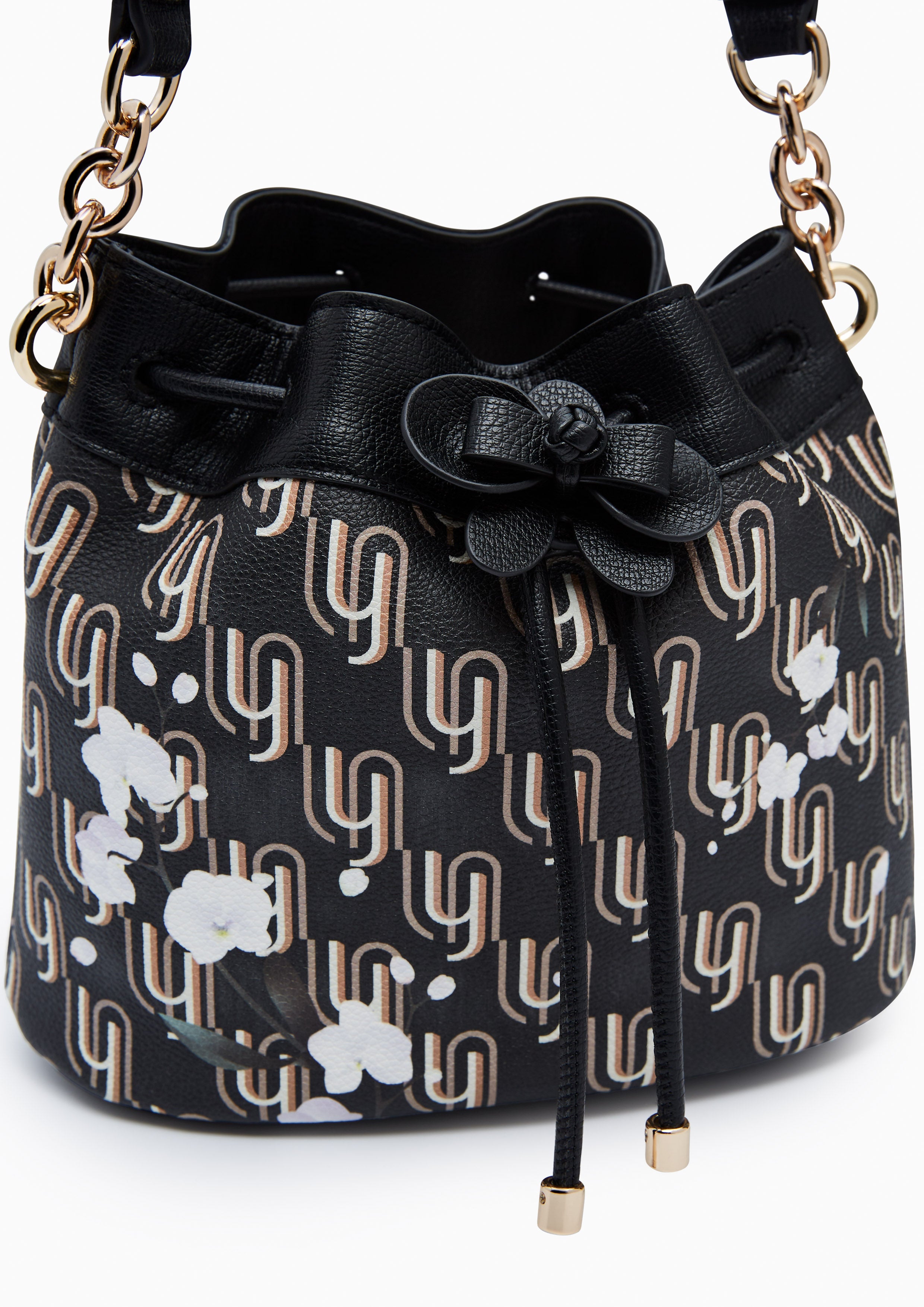 Ivy Infinite S Shoulder Bag - Printed Black