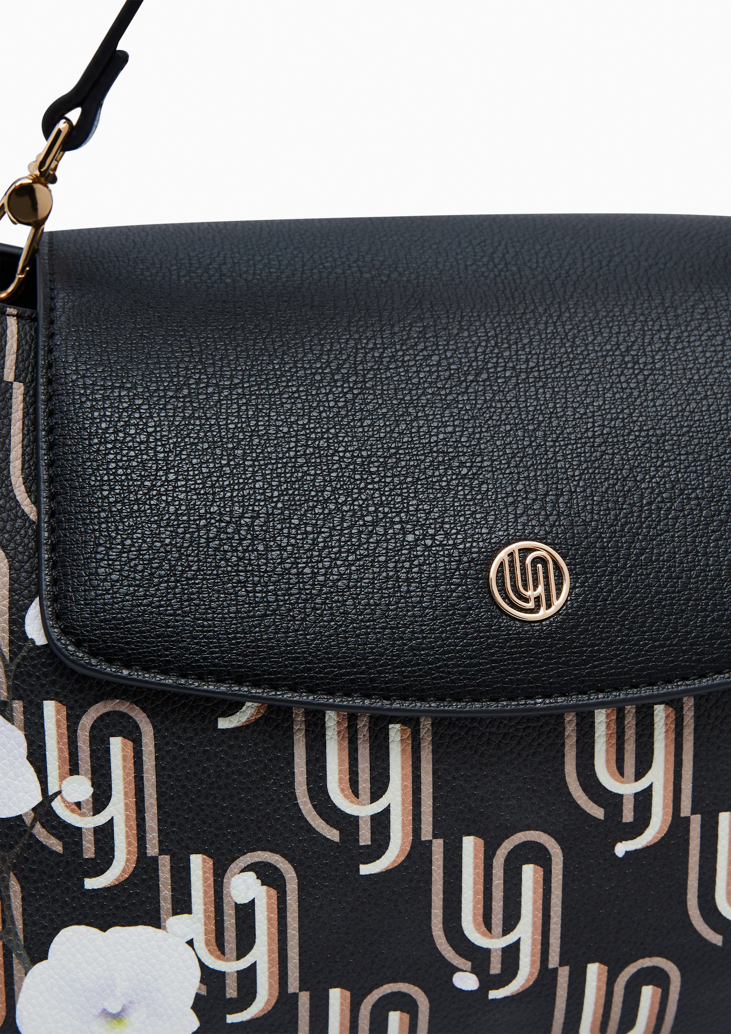 Ivy Infinite Top Handle M Handbag - Printed Black