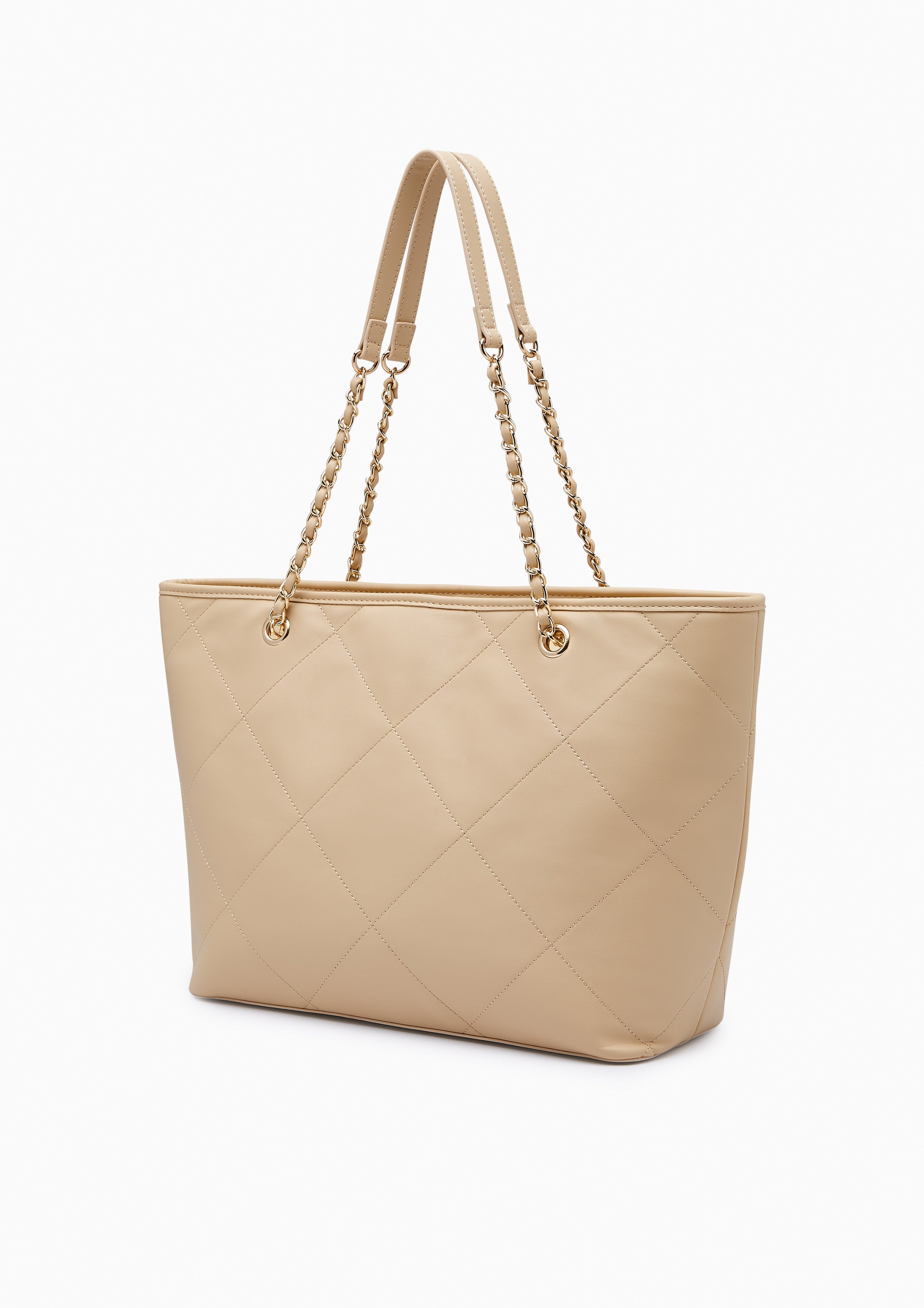 Pottie M Tote Bag- Light Beige