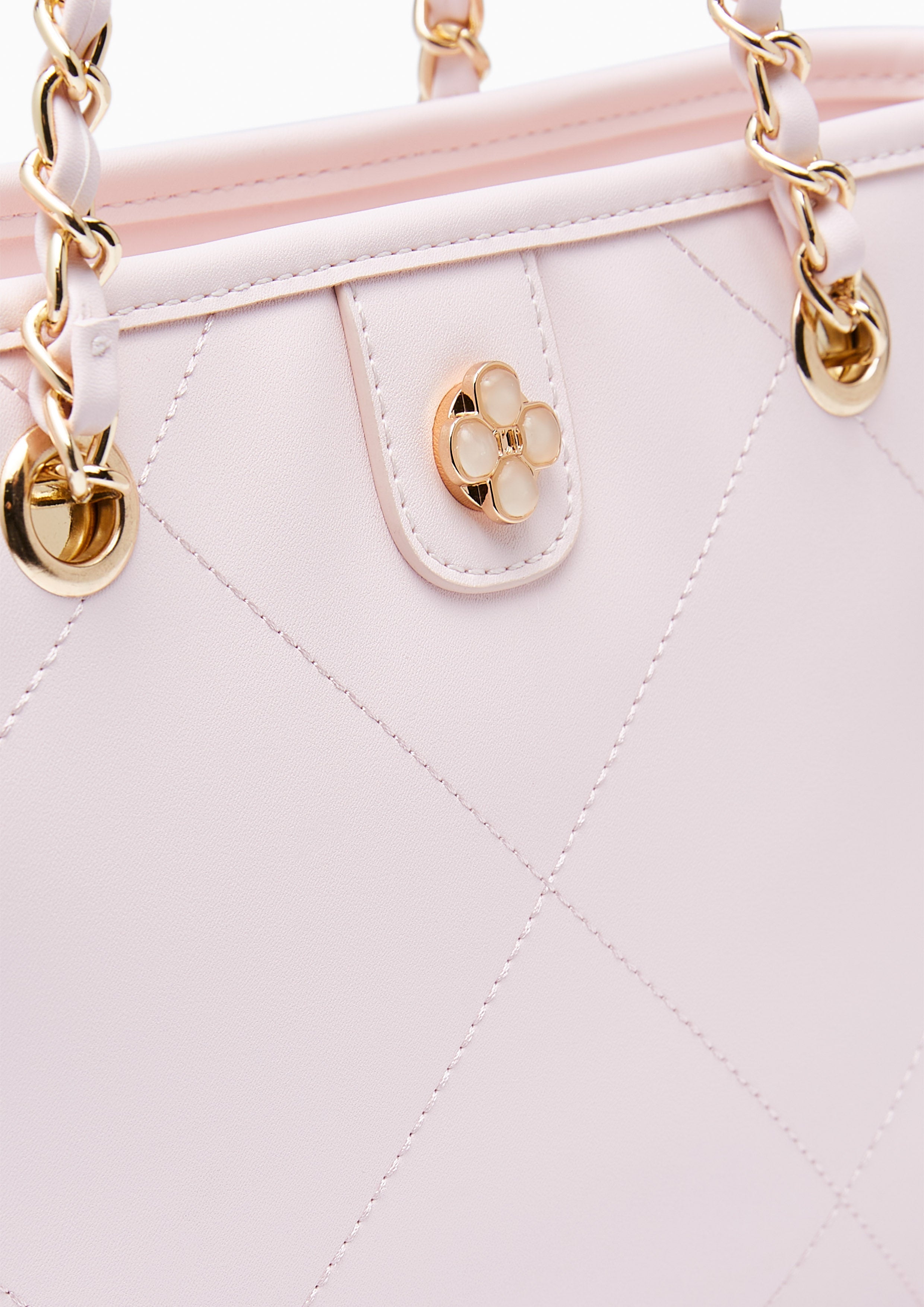 Pottie S Tote Bag- Light Pink