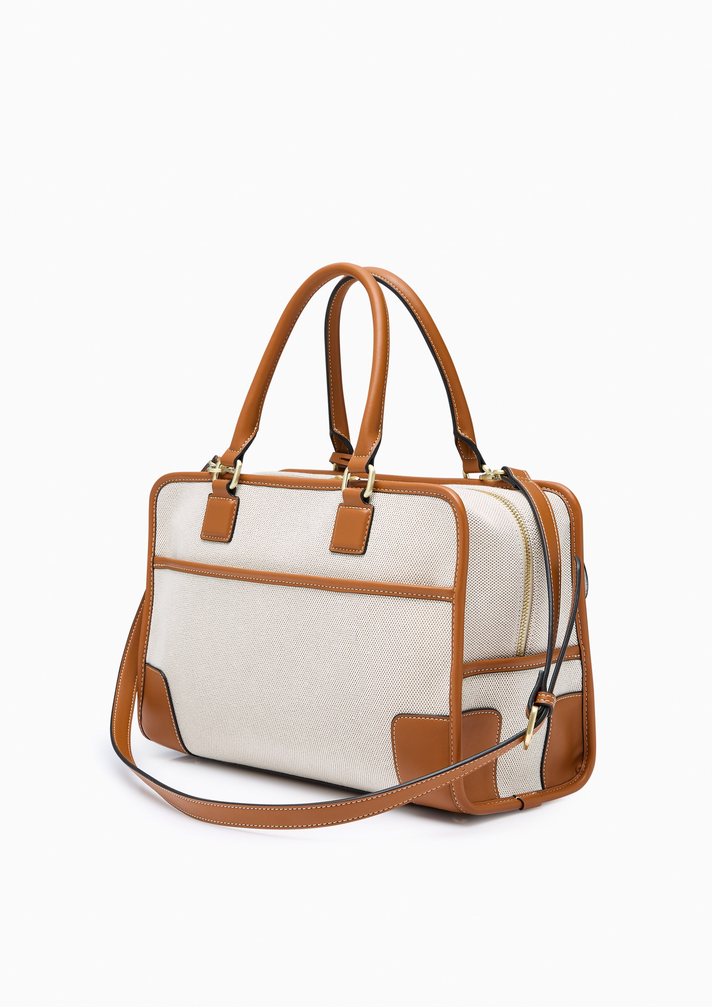 Tueslove Canvas M Tote Bag - Brown
