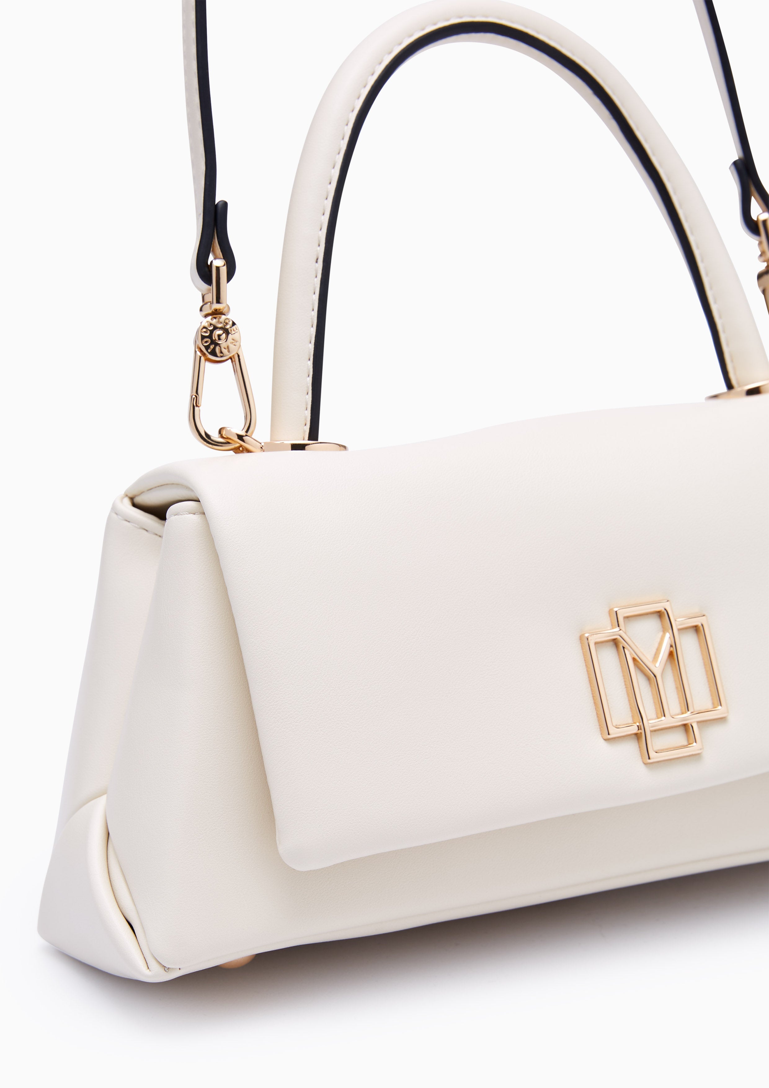 Berlyn Top Handle Handbag - Light Beige