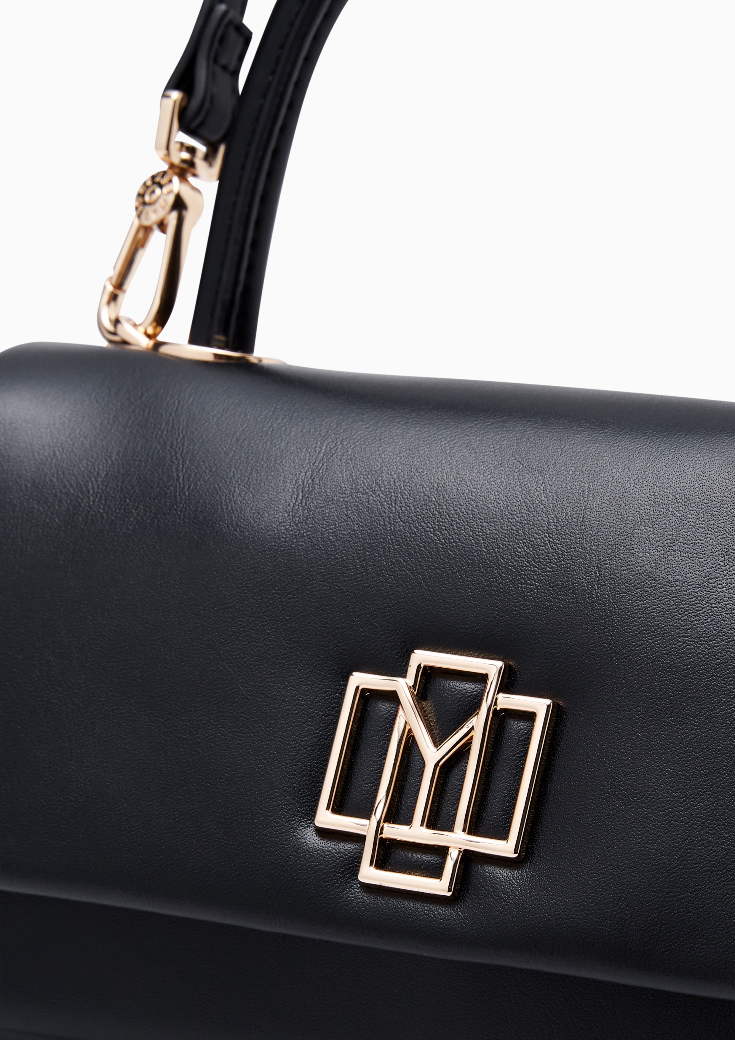 Berlyn Top Handle Handbag - Black