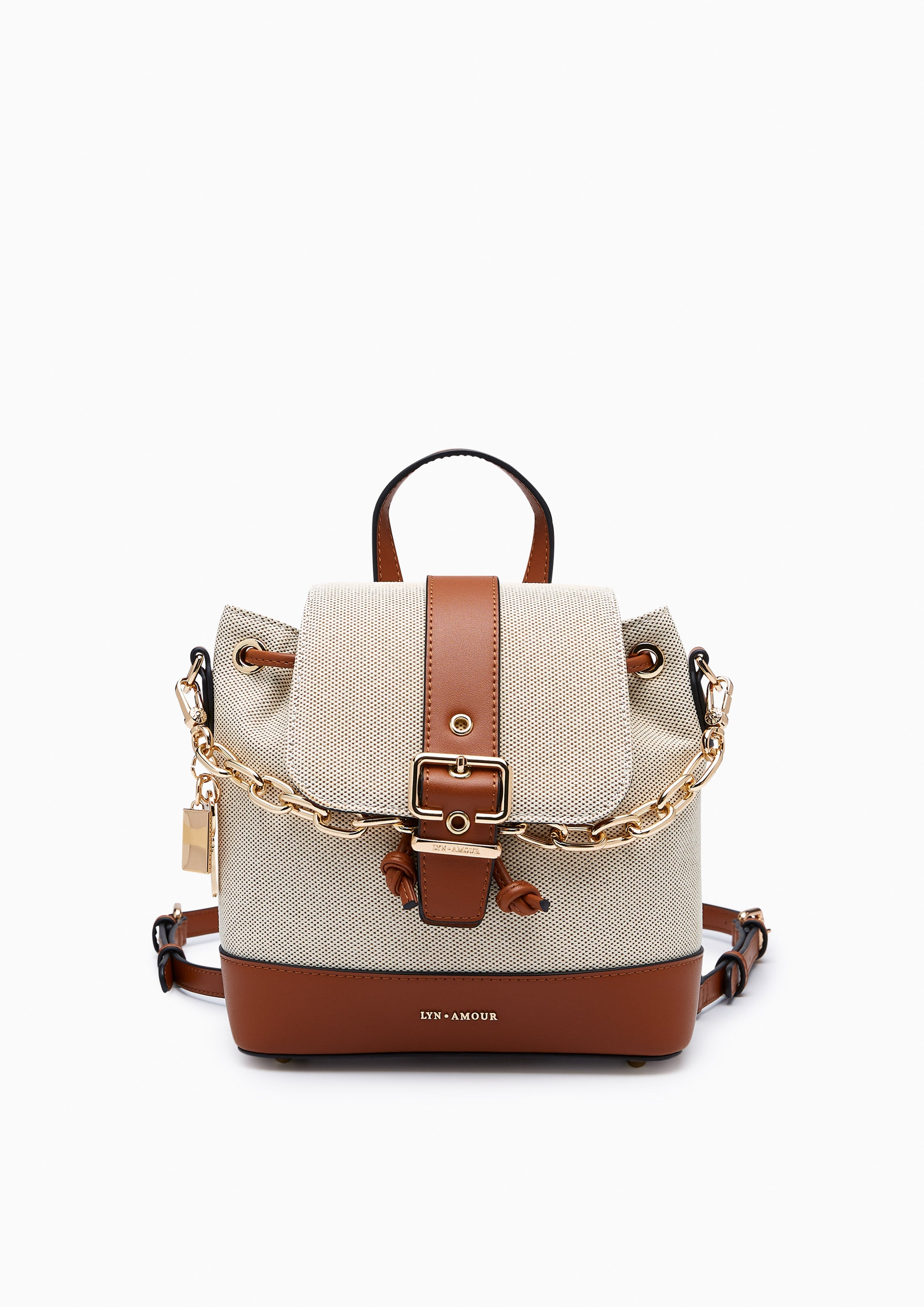 Sedara Mini Backpack - Beige