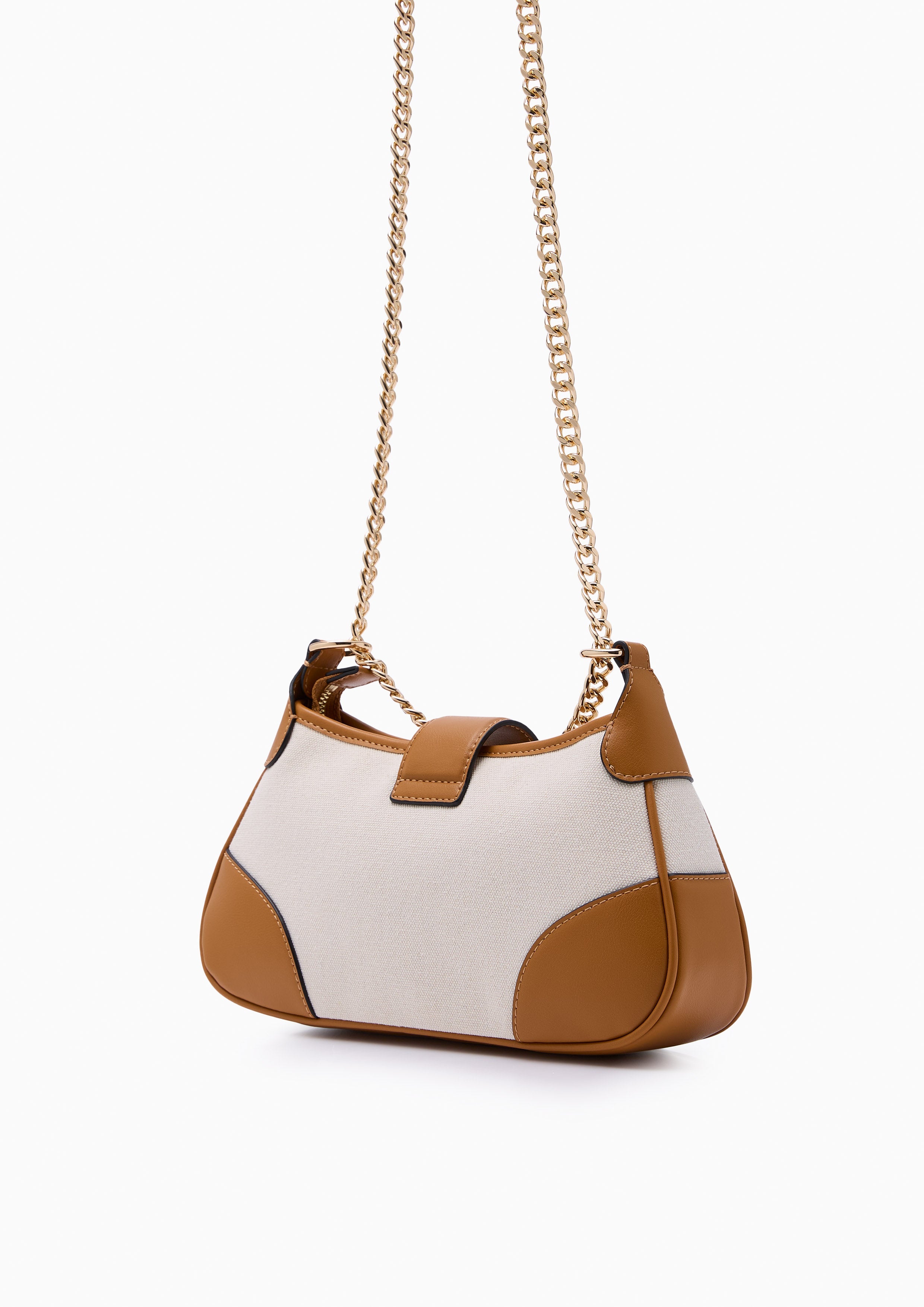 Vary Canvas Infinite Shoulder Bag - Brown