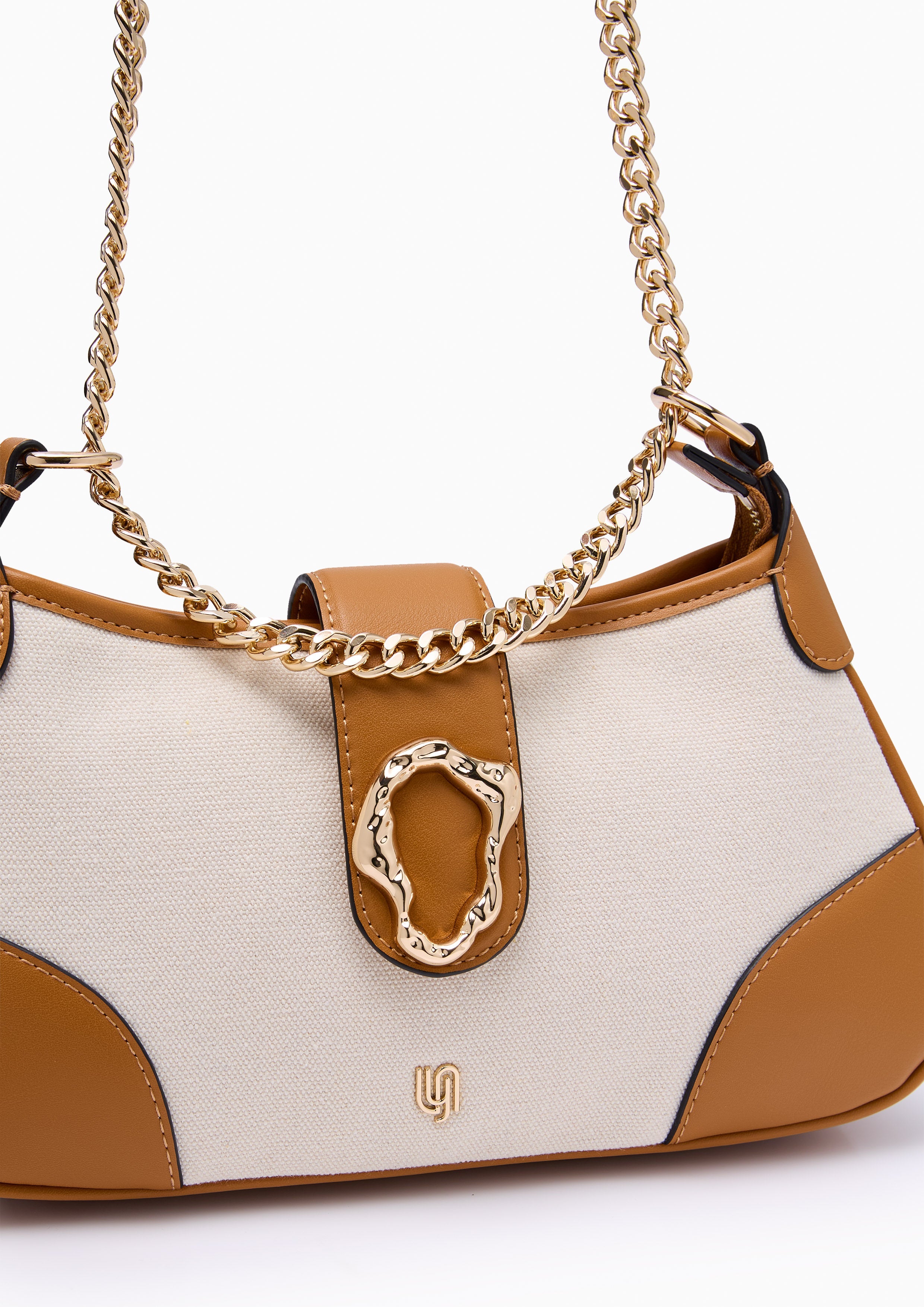 Vary Canvas Infinite Shoulder Bag - Brown