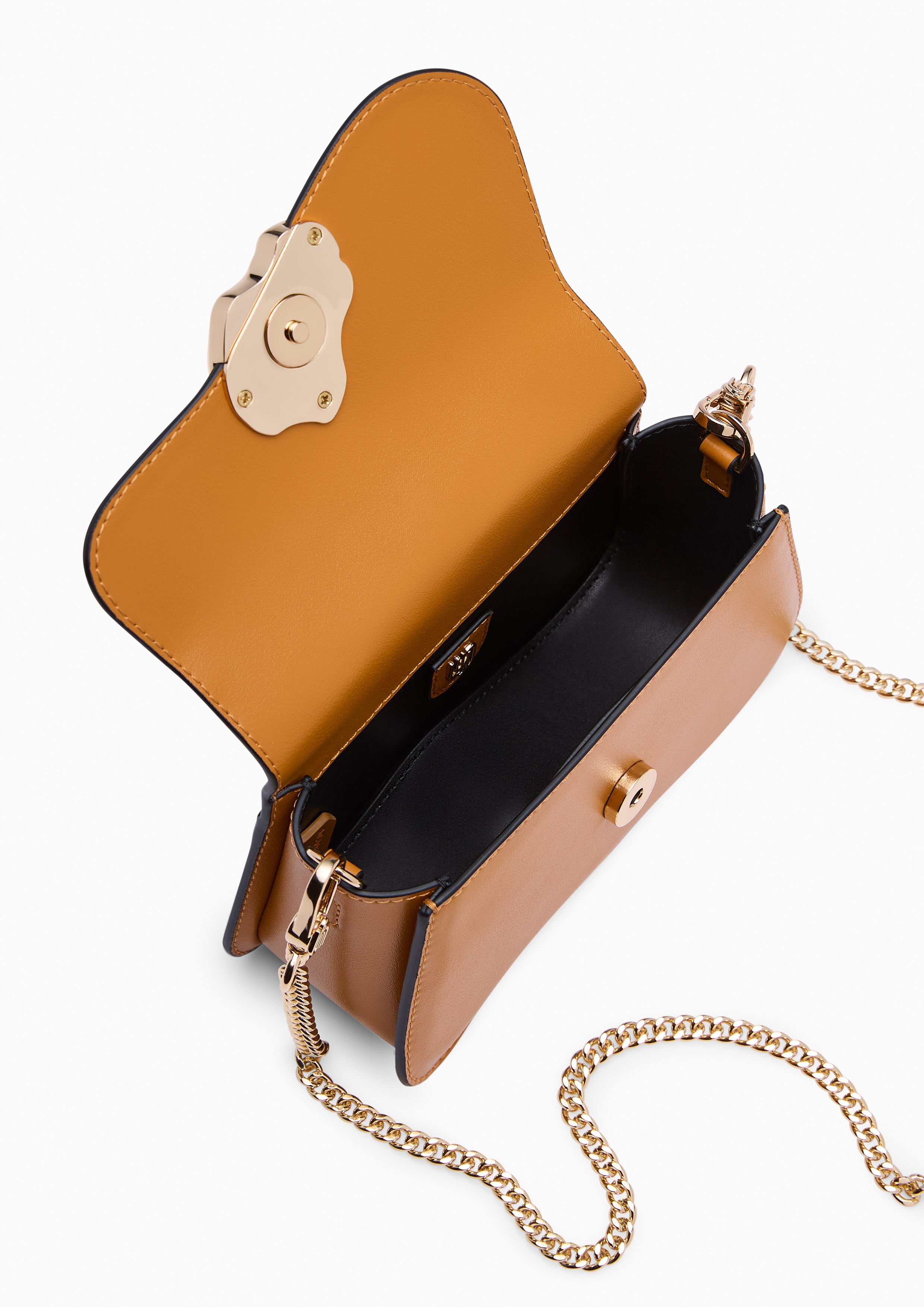 Vary Infinite Mini Crossbody Bag - Brown