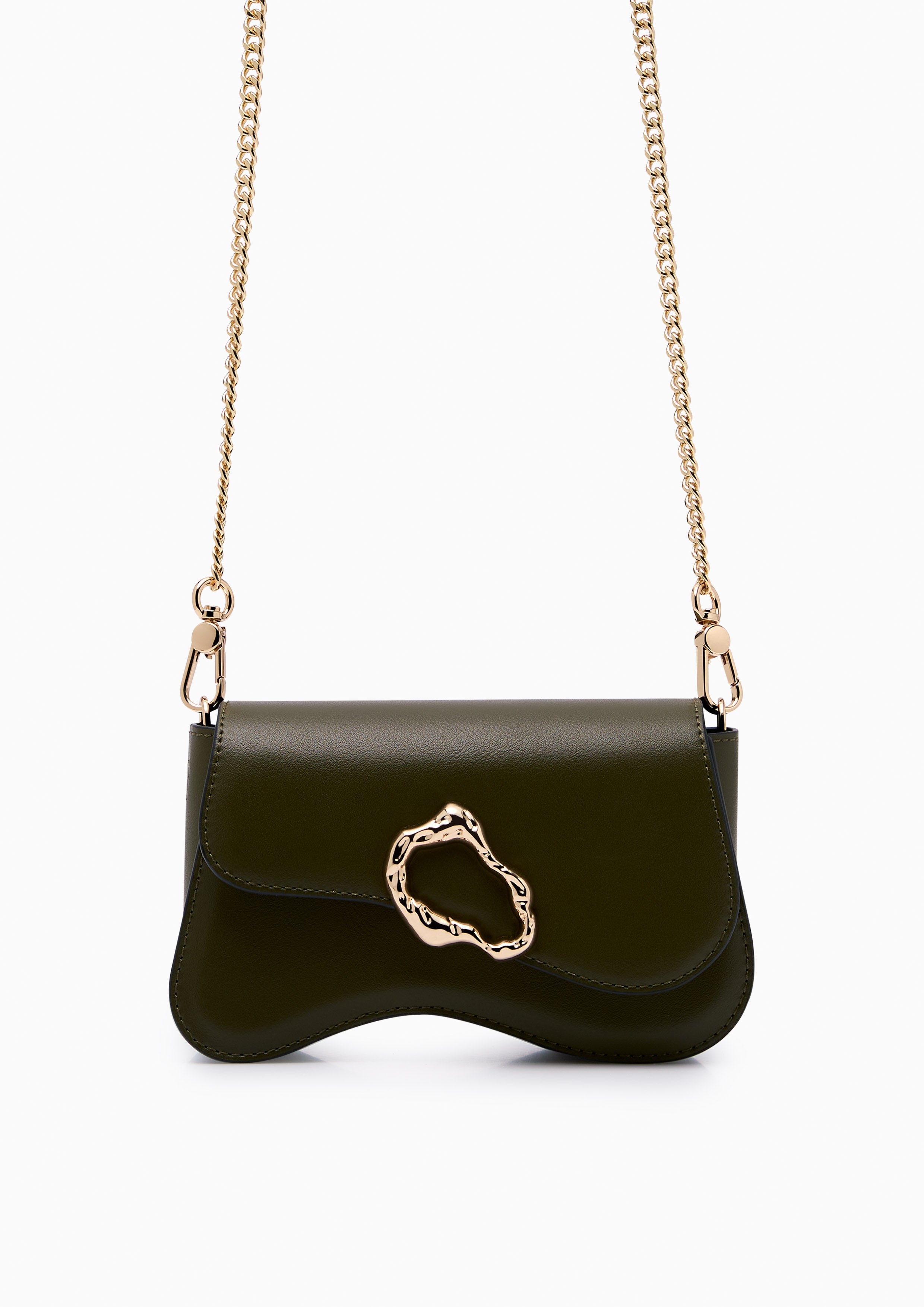 Vary Infinite Mini Crossbody Bag - Dark Green