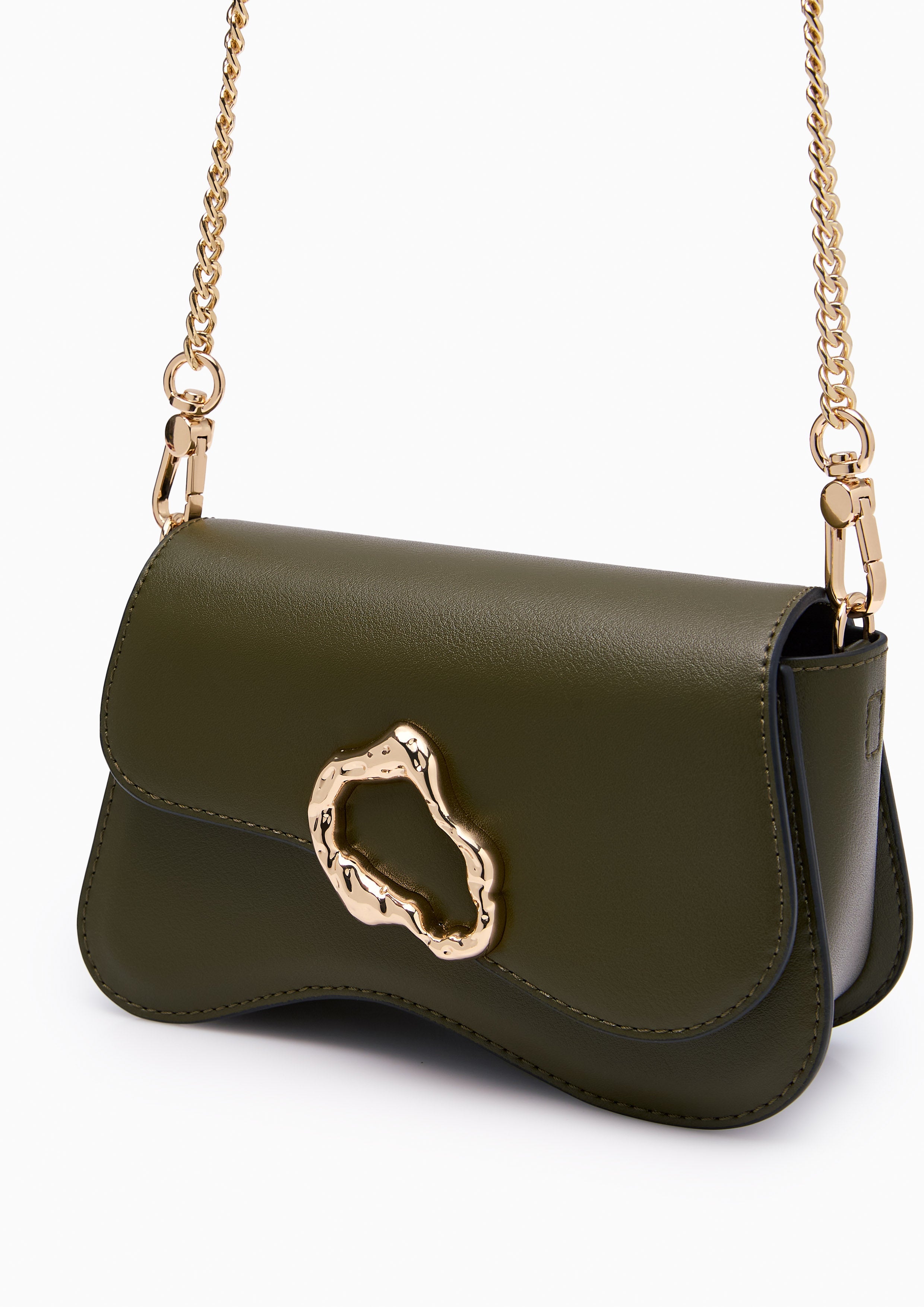 Vary Infinite Mini Crossbody Bag - Dark Green