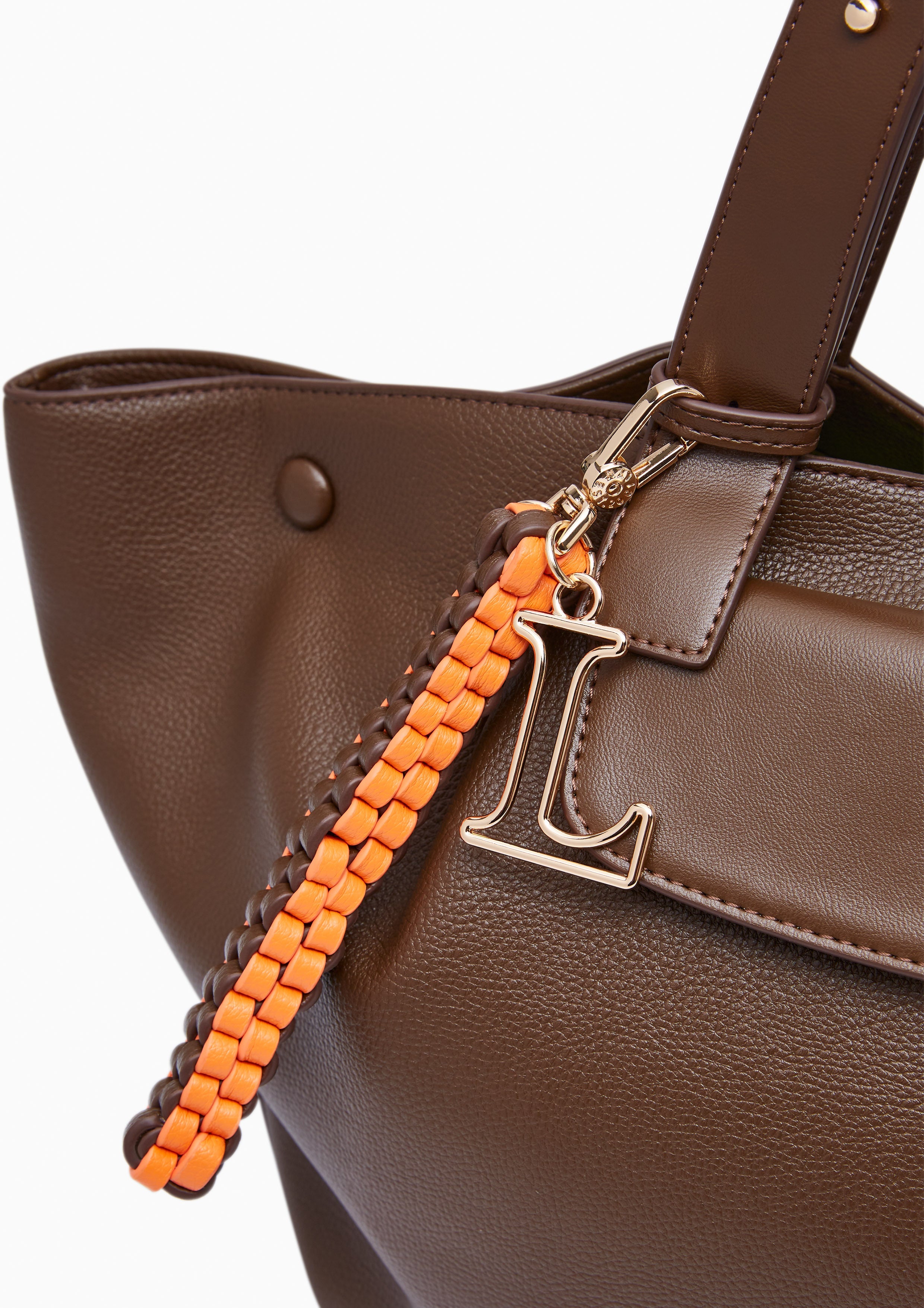 Malindi Large Shoulder Bag - Dark Brown