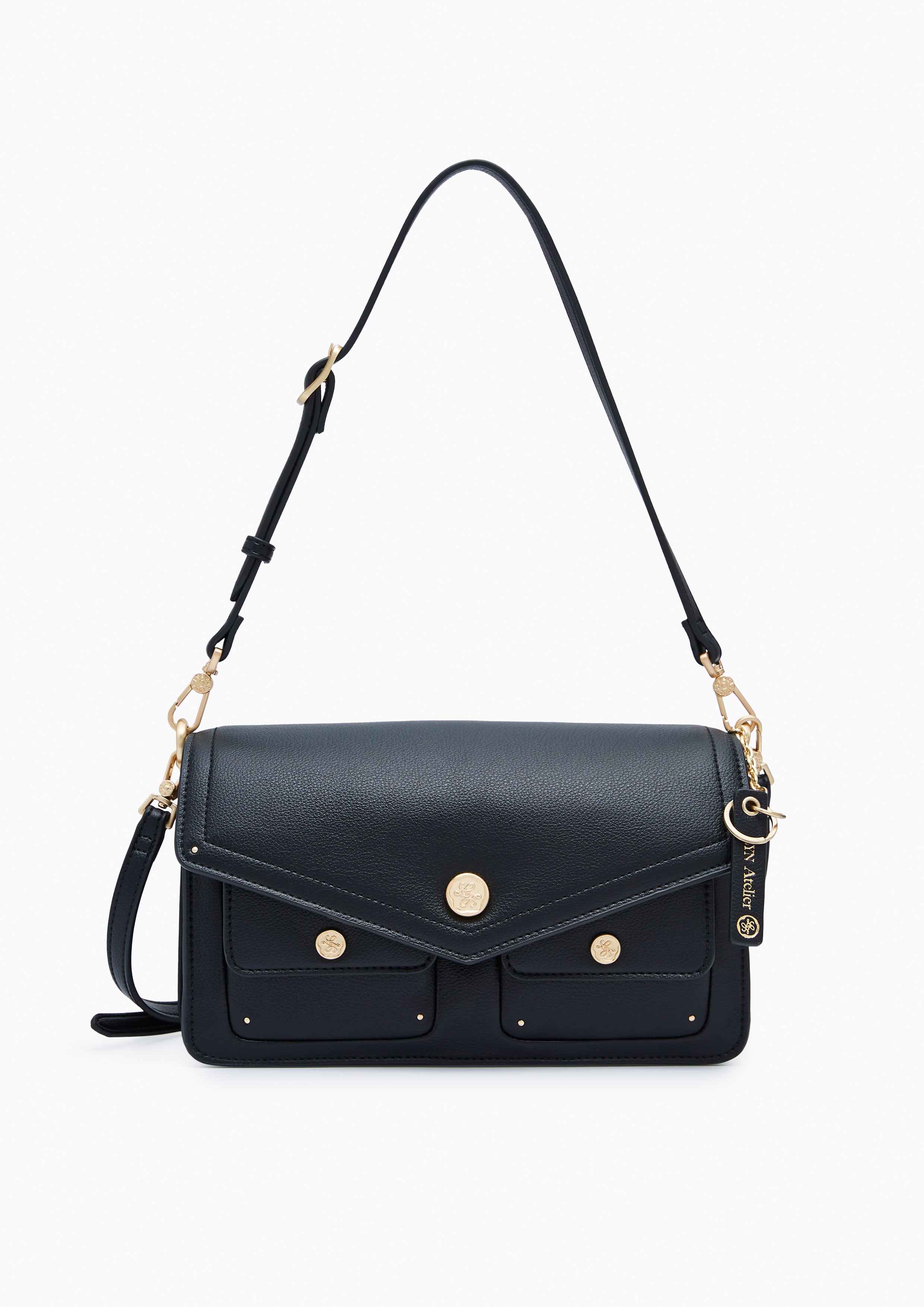 Atelier M Shoulder Bag - Black