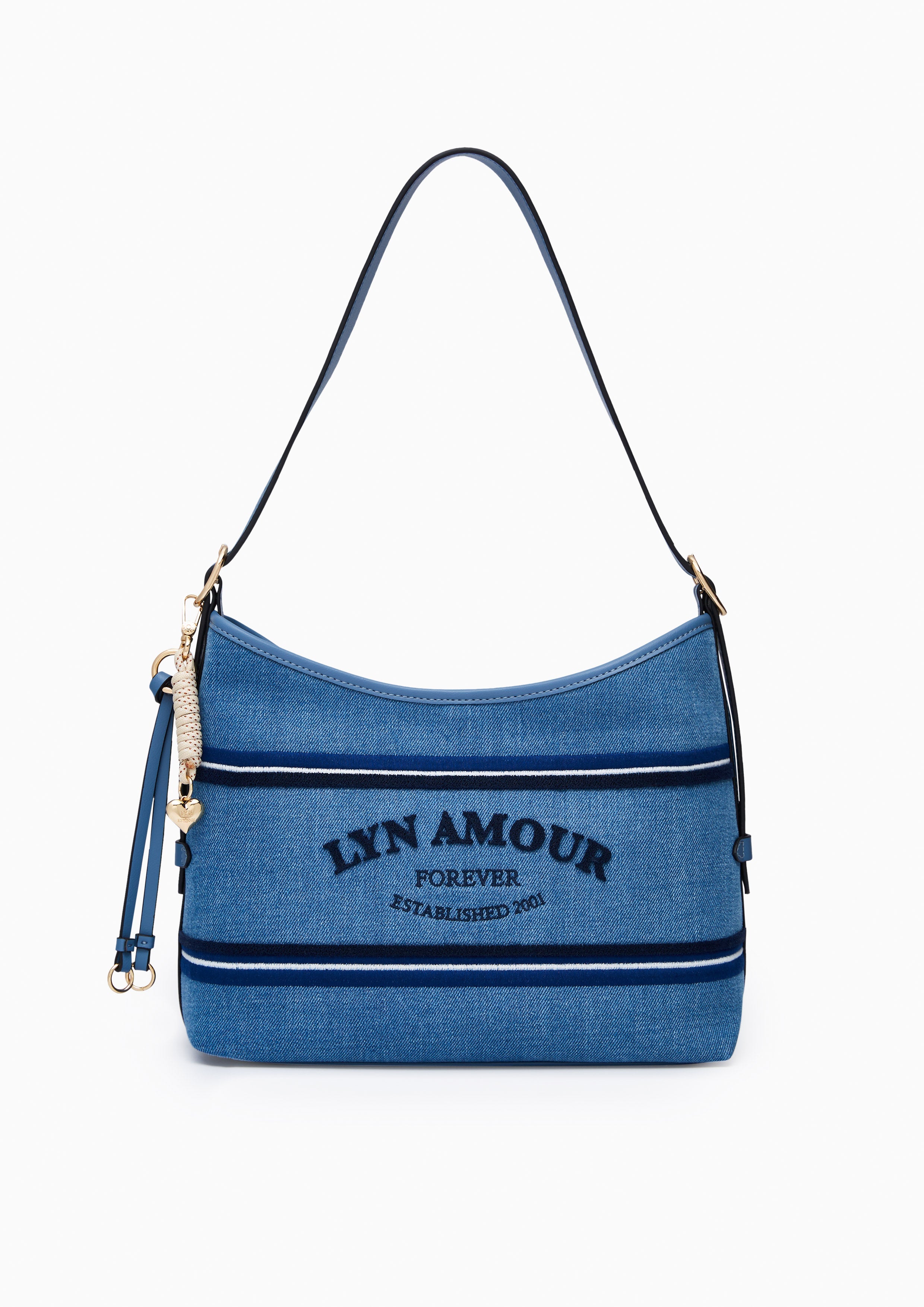 Marena M Shoulder Bag - Blue Variation 2