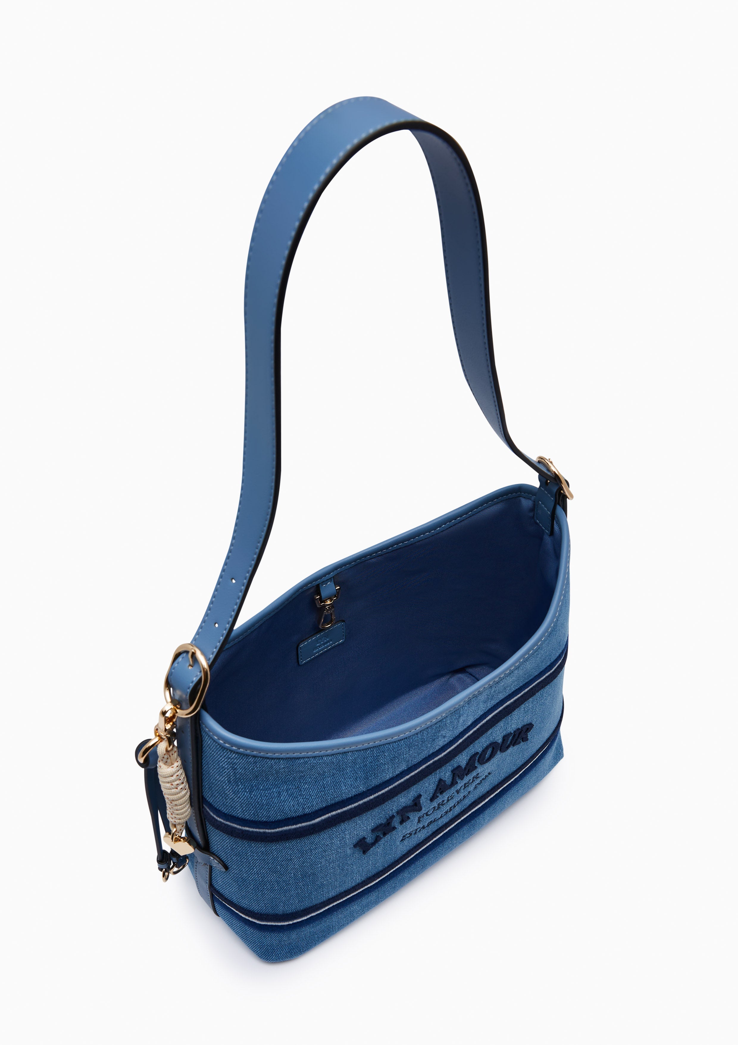 Marena M Shoulder Bag - Blue Variation 2