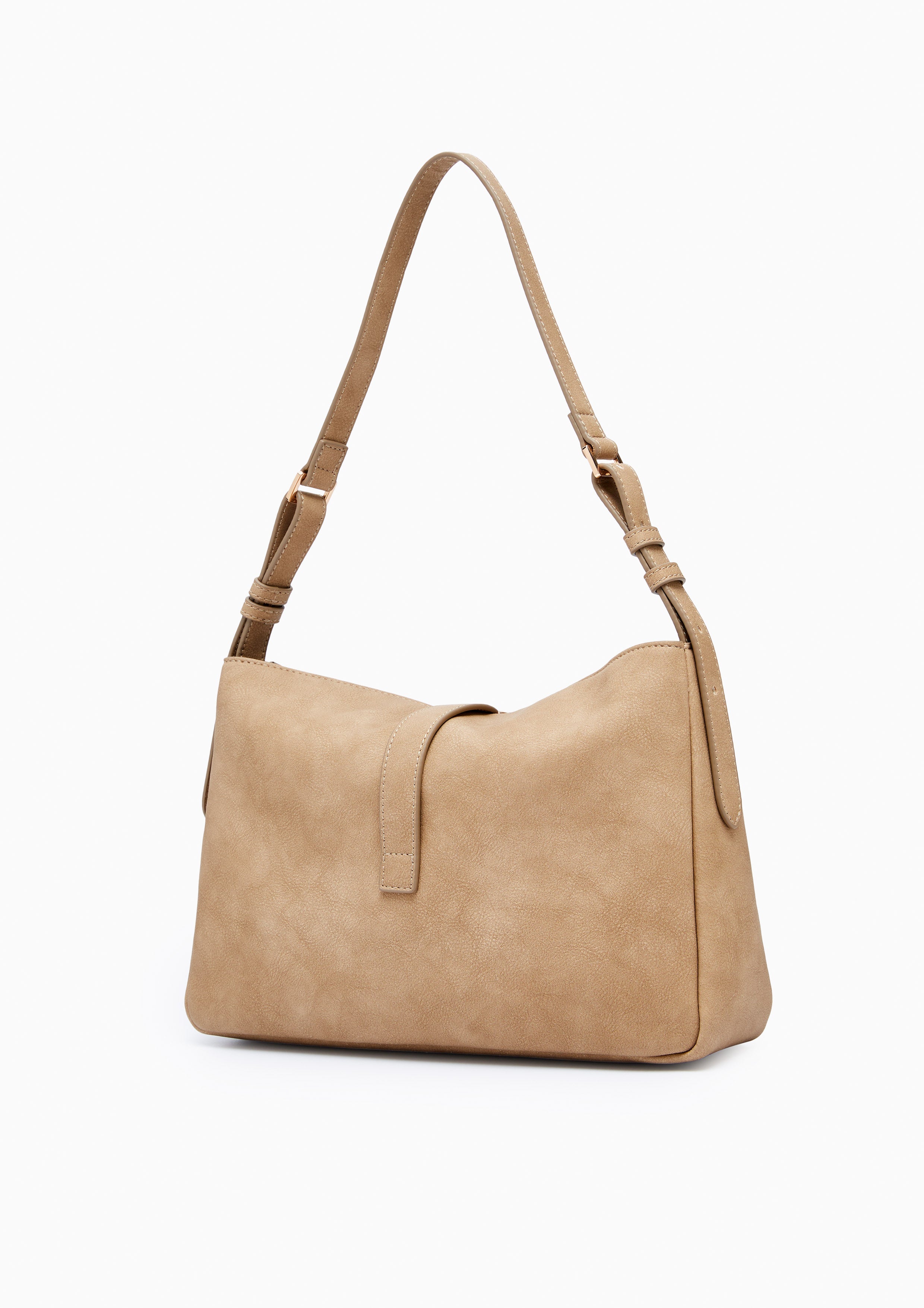 Luky Lu M Shoulder Bag - Beige