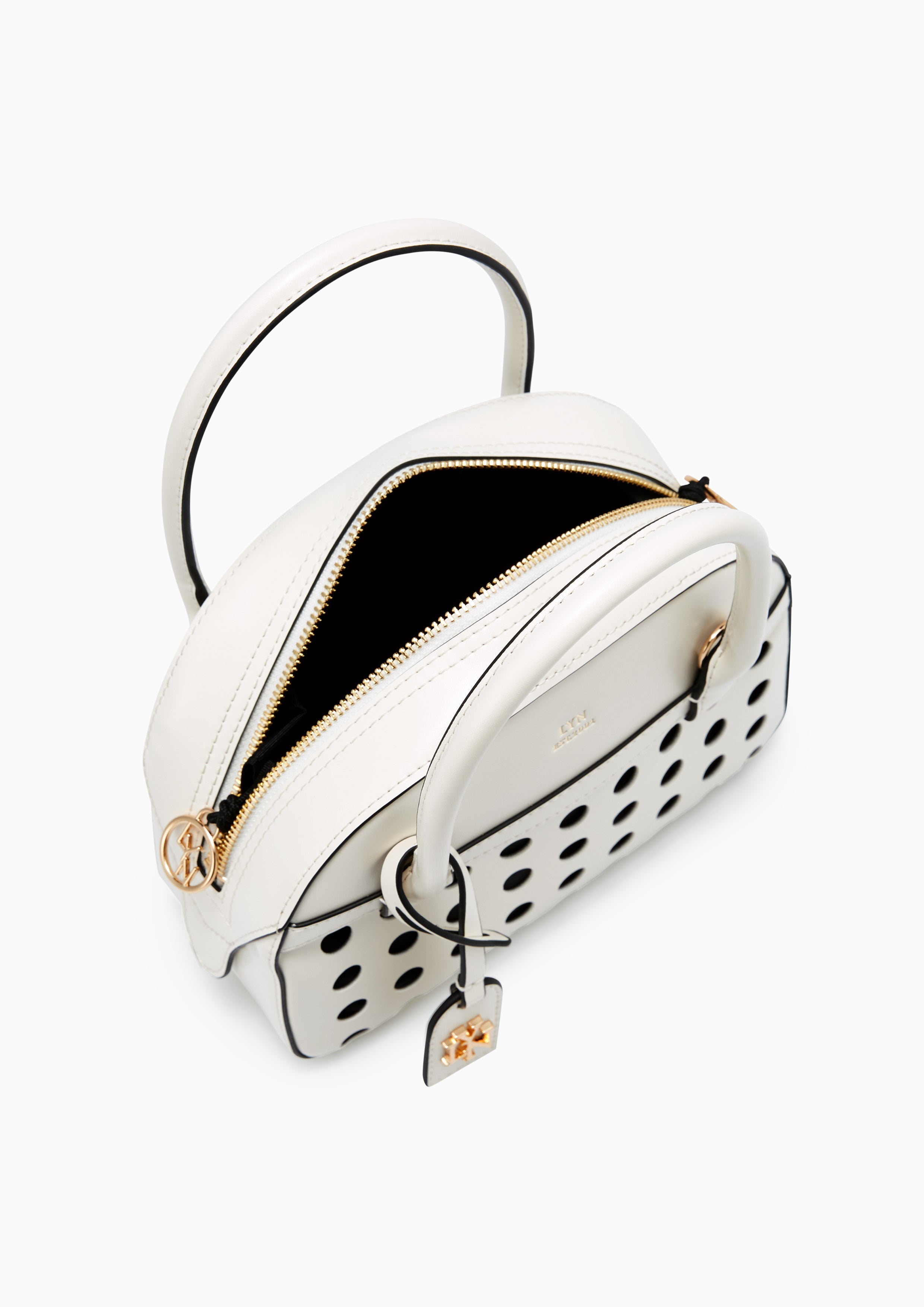Renell Round S Handbag - Ivory