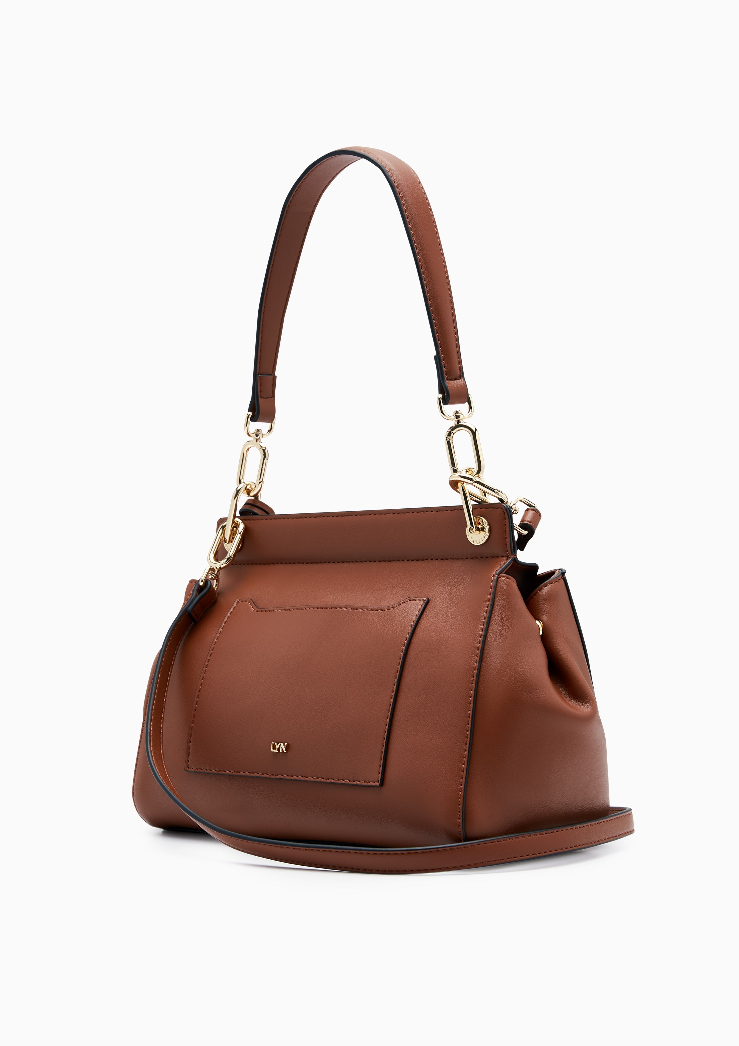Jardin Top Handle S Handbag - Brown