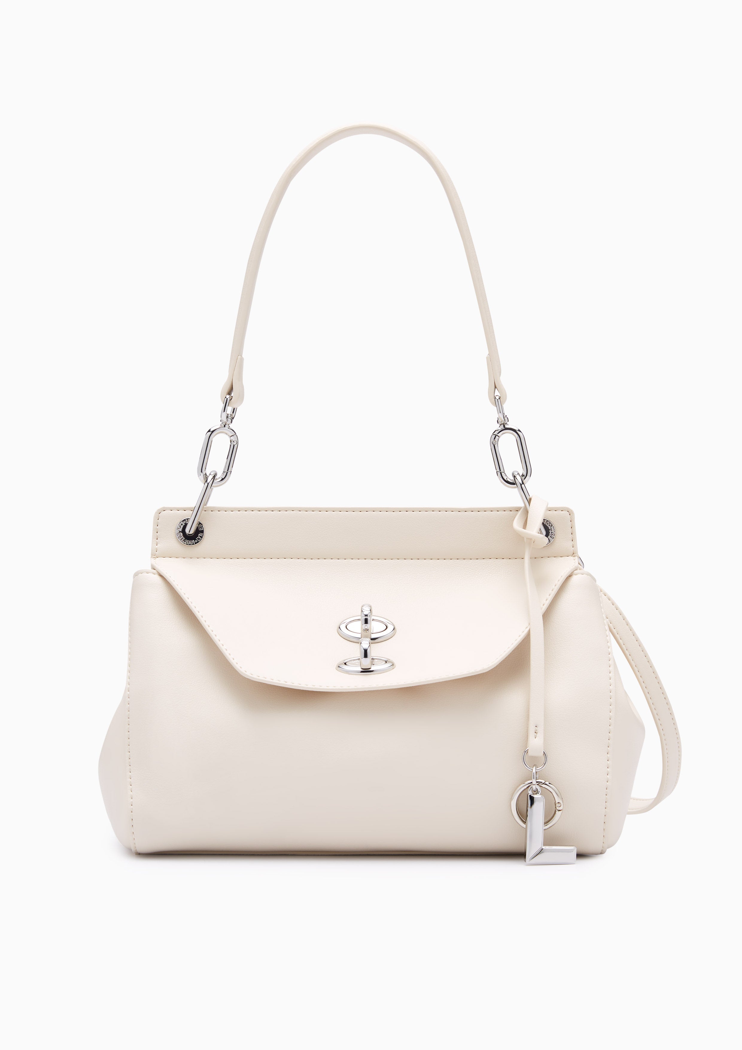 Jardin Top Handle S Handbag - Ivory