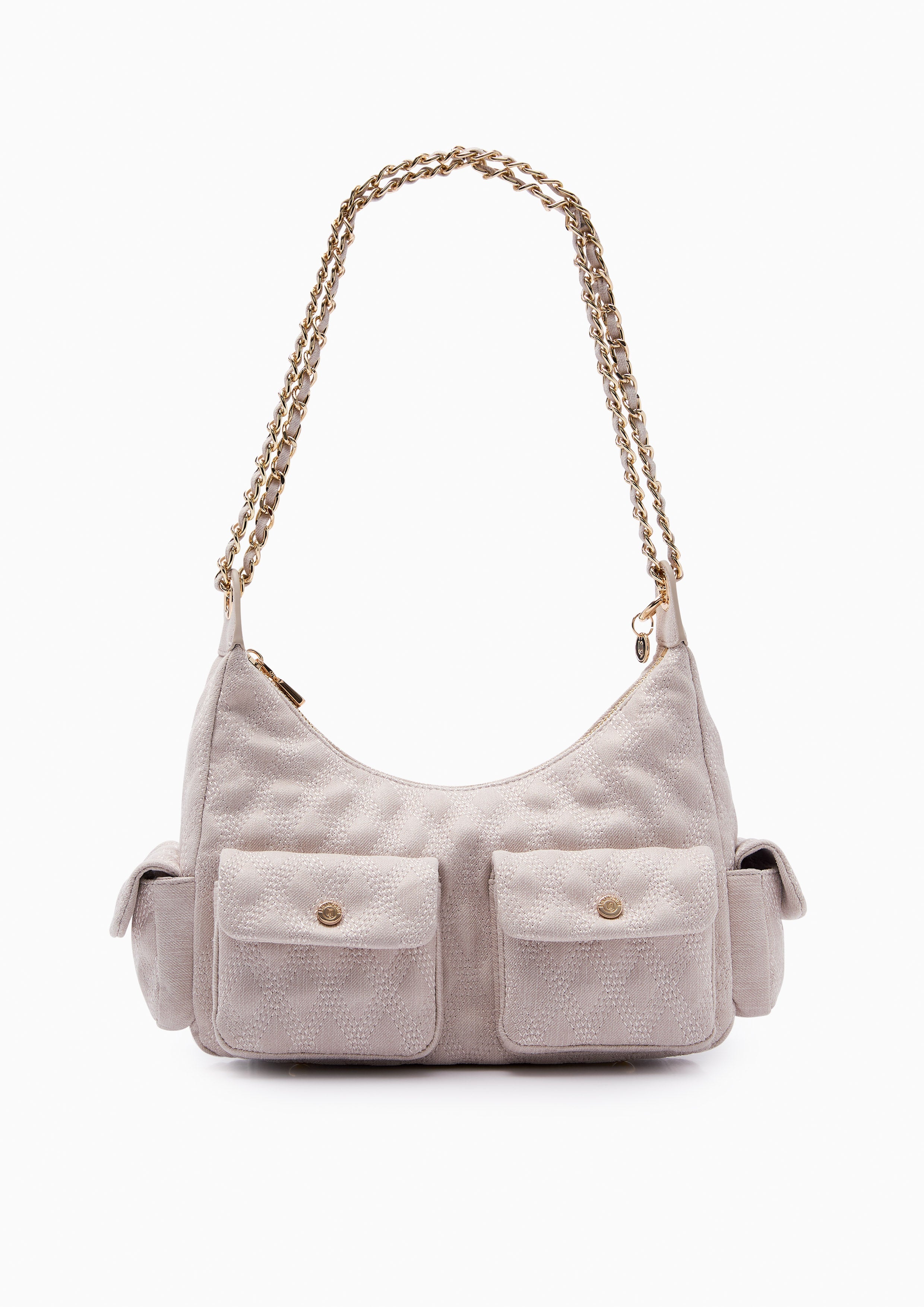 Andreana Infinite M Shoulder Bag - Light Beige