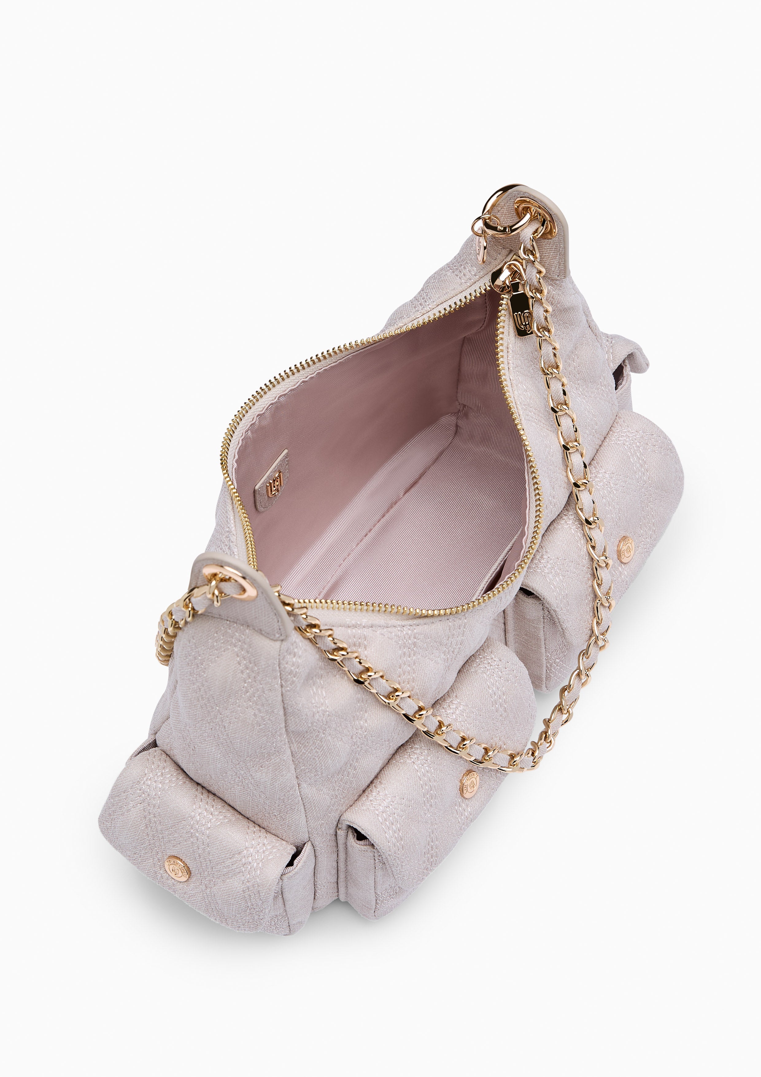 Andreana Infinite M Shoulder Bag - Light Beige