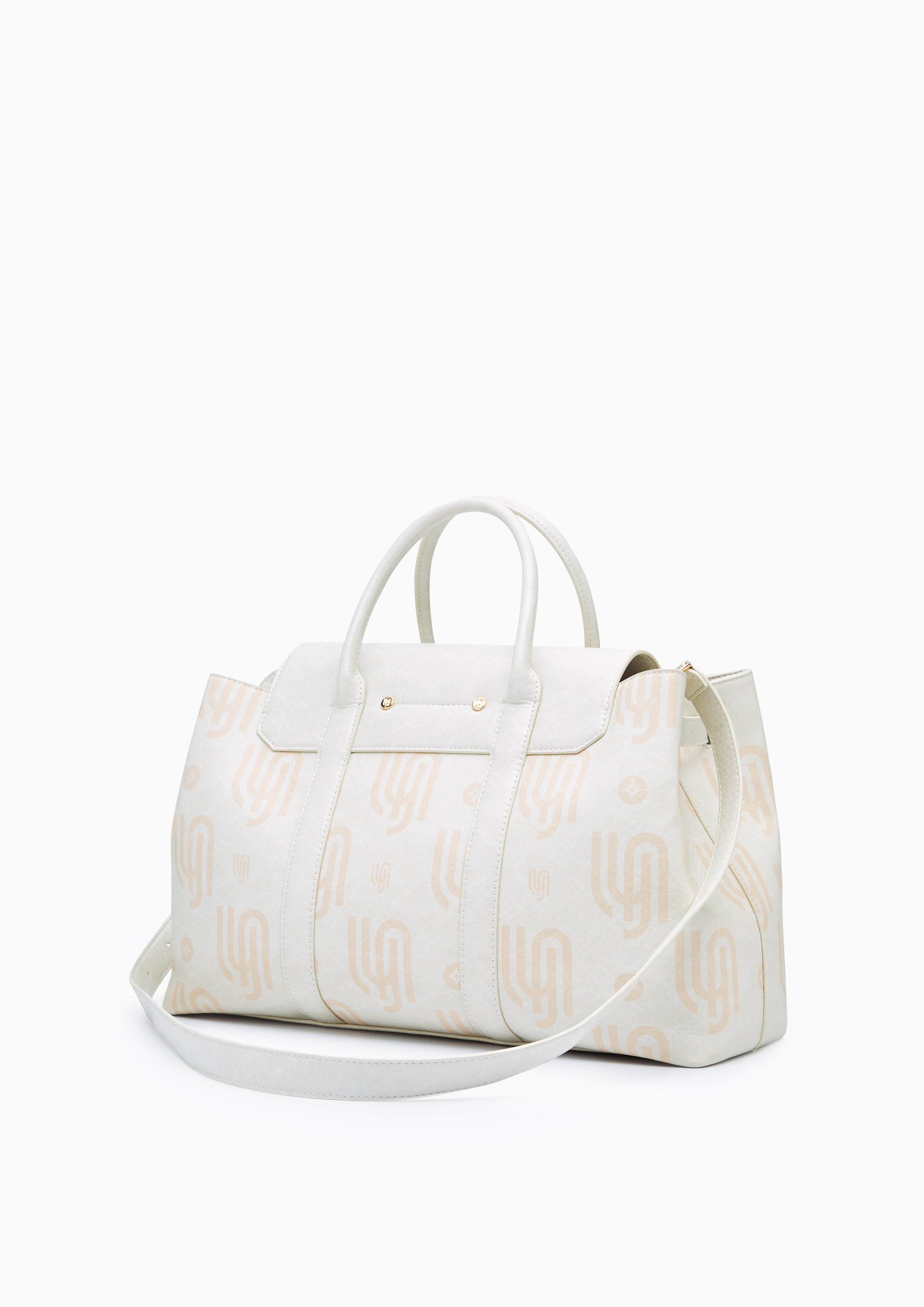 Britannia Infinite Shoulder Bag - Printed Ivory