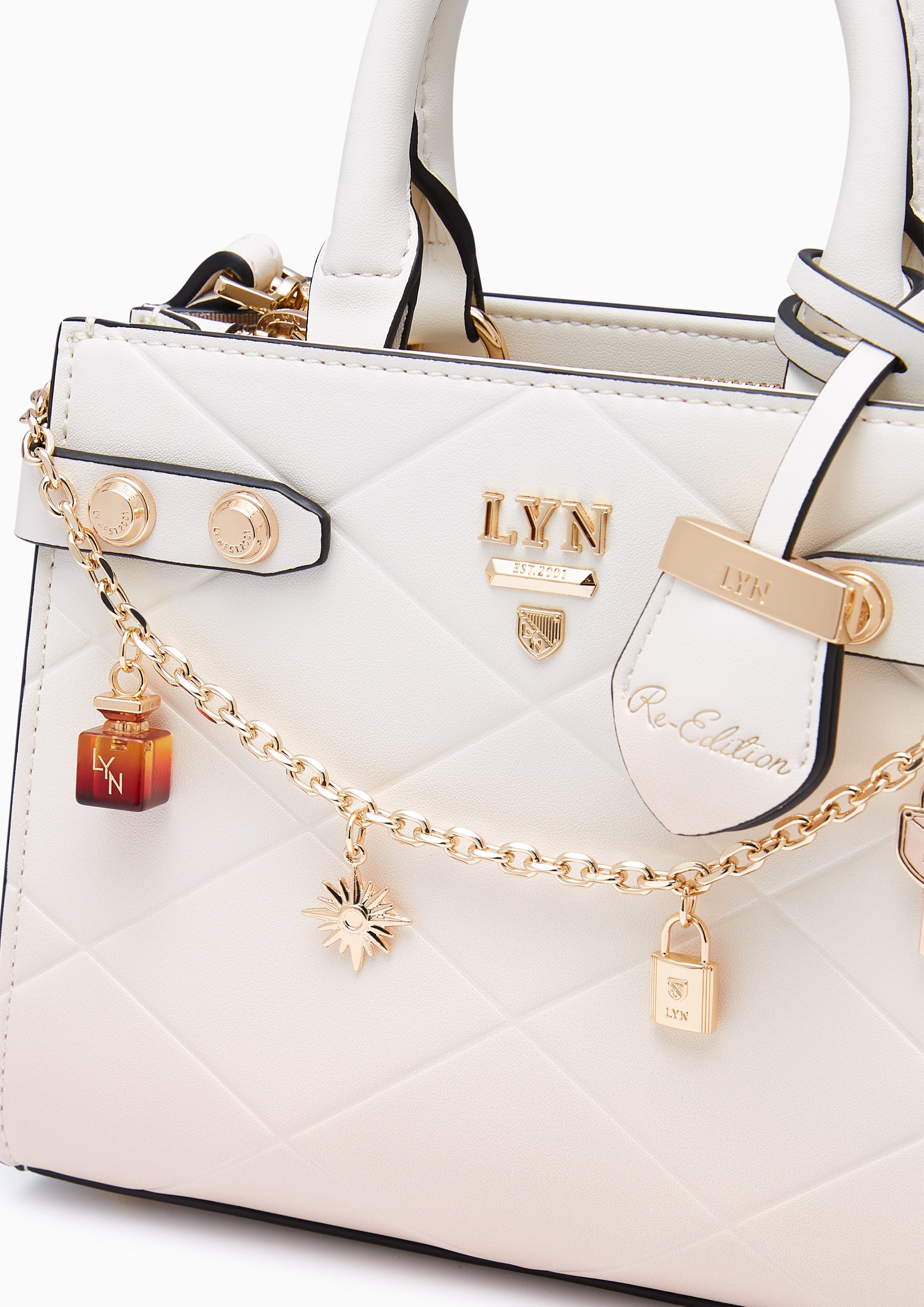 Perfume Fineness S Tote Bag - Light Beige