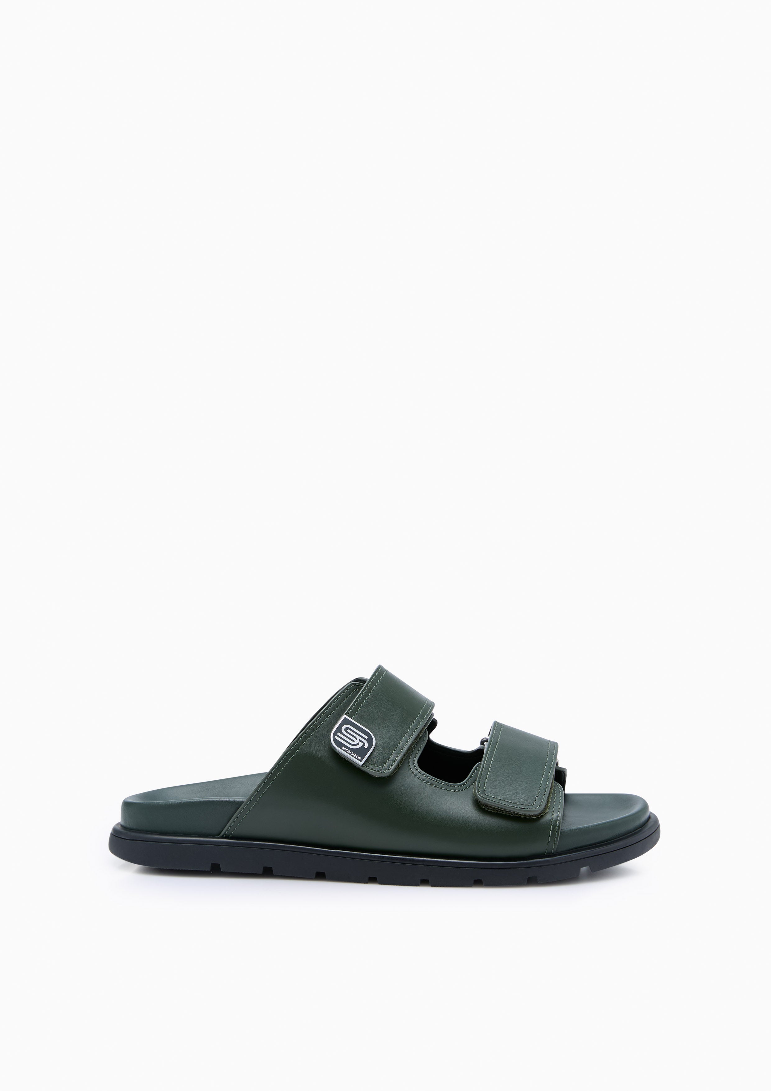 Safar Infinite Flats And Sandals - Dark Green