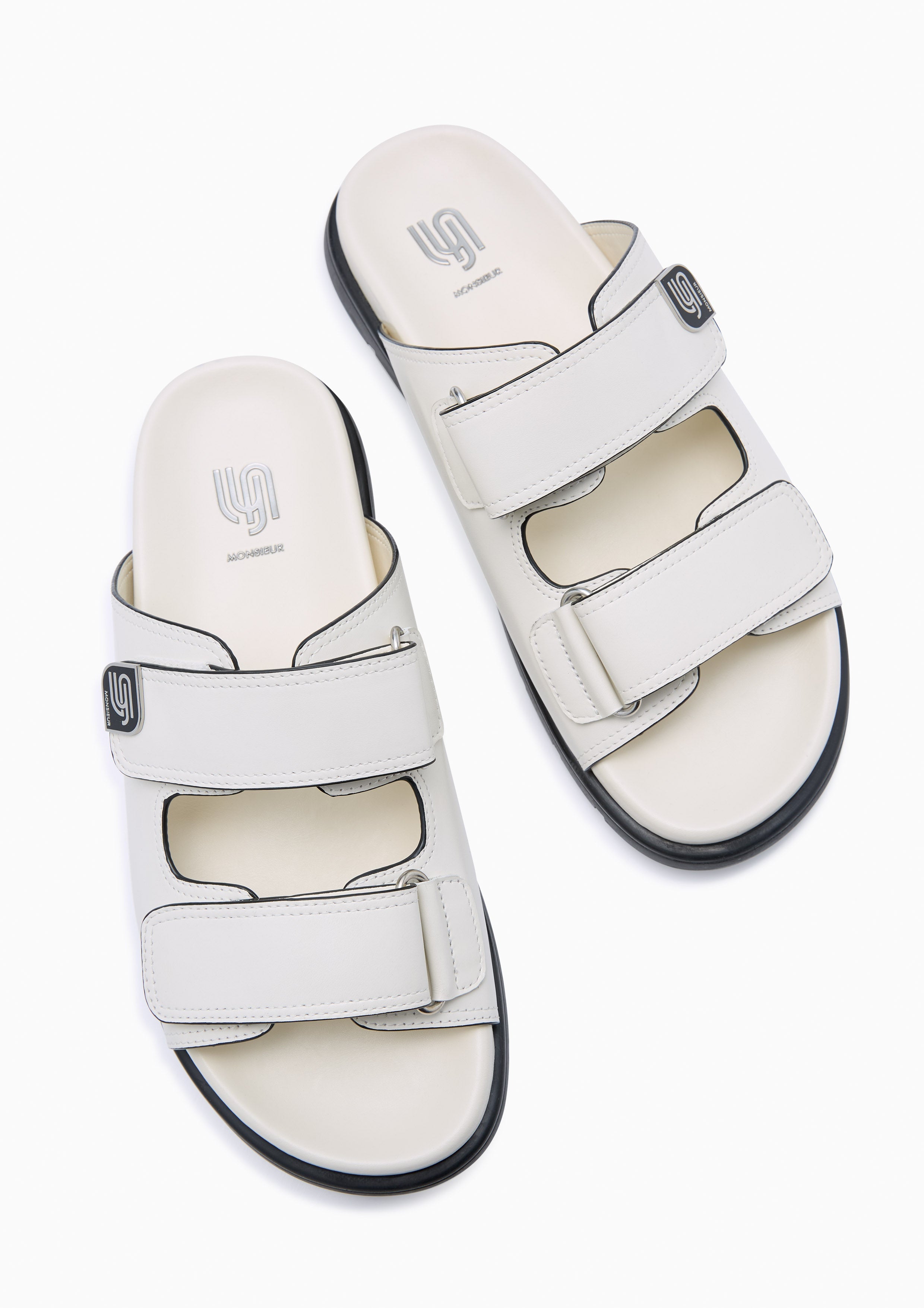 Safar Infinite Flats And Sandals - Ivory