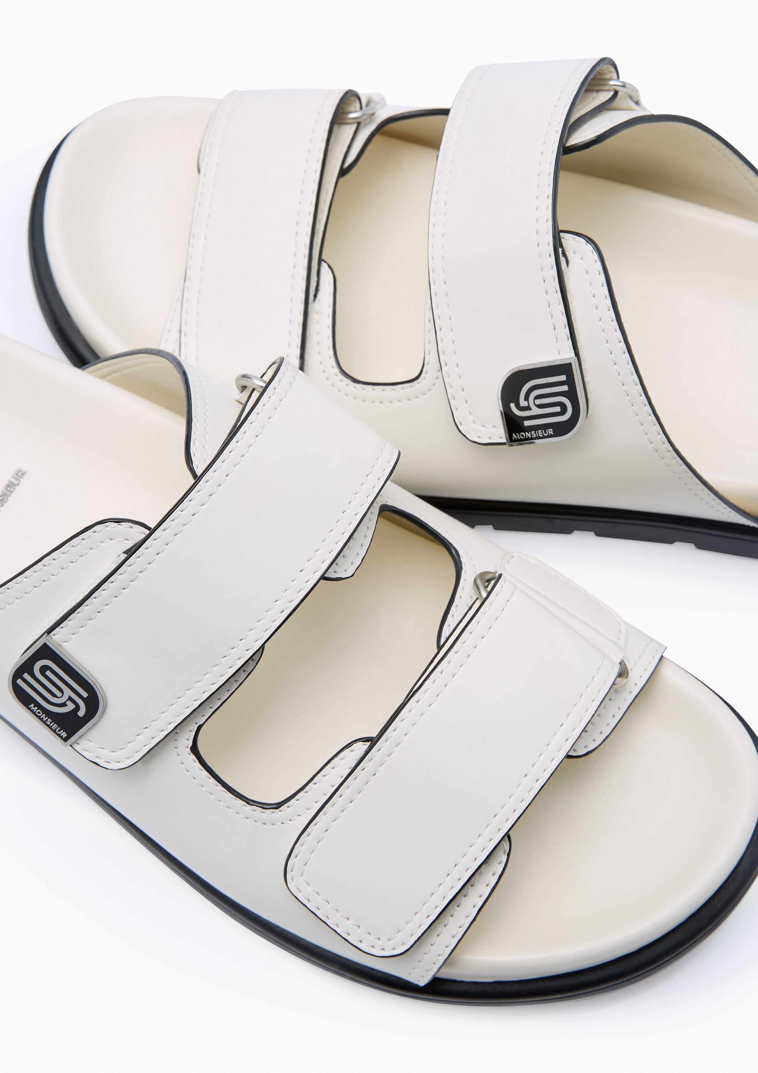 Safar Infinite Flats And Sandals - Ivory
