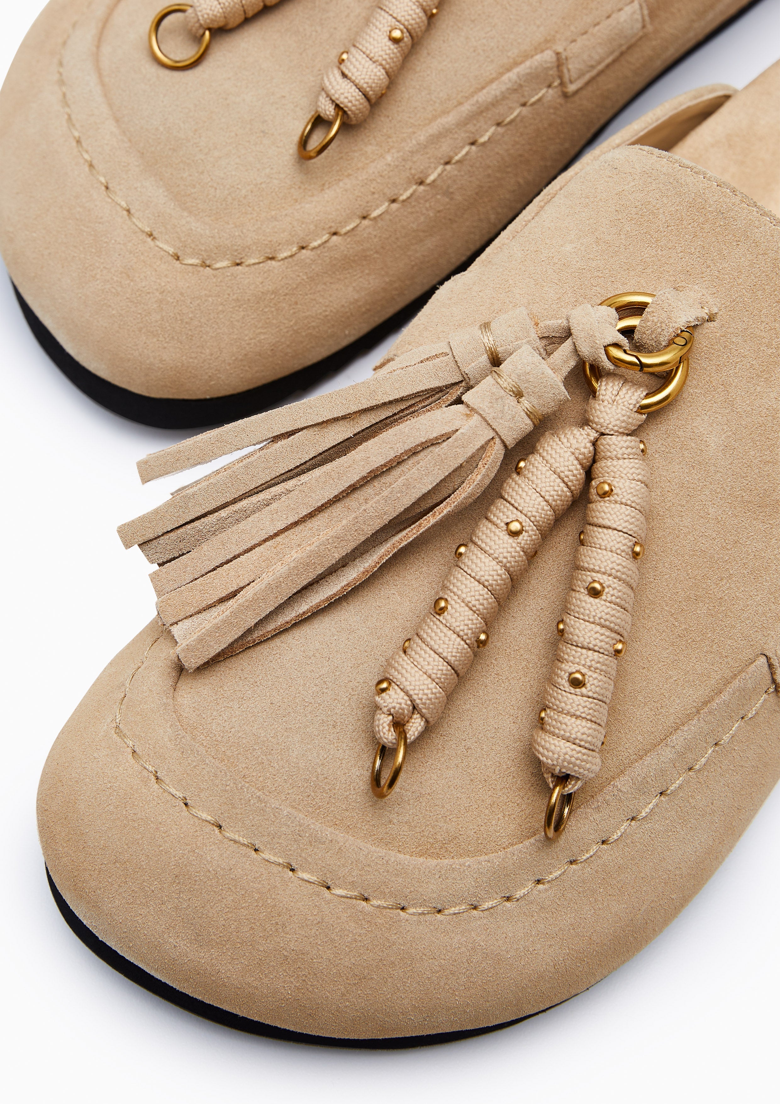 Finn Infinite Flats And Sandals - Light Beige