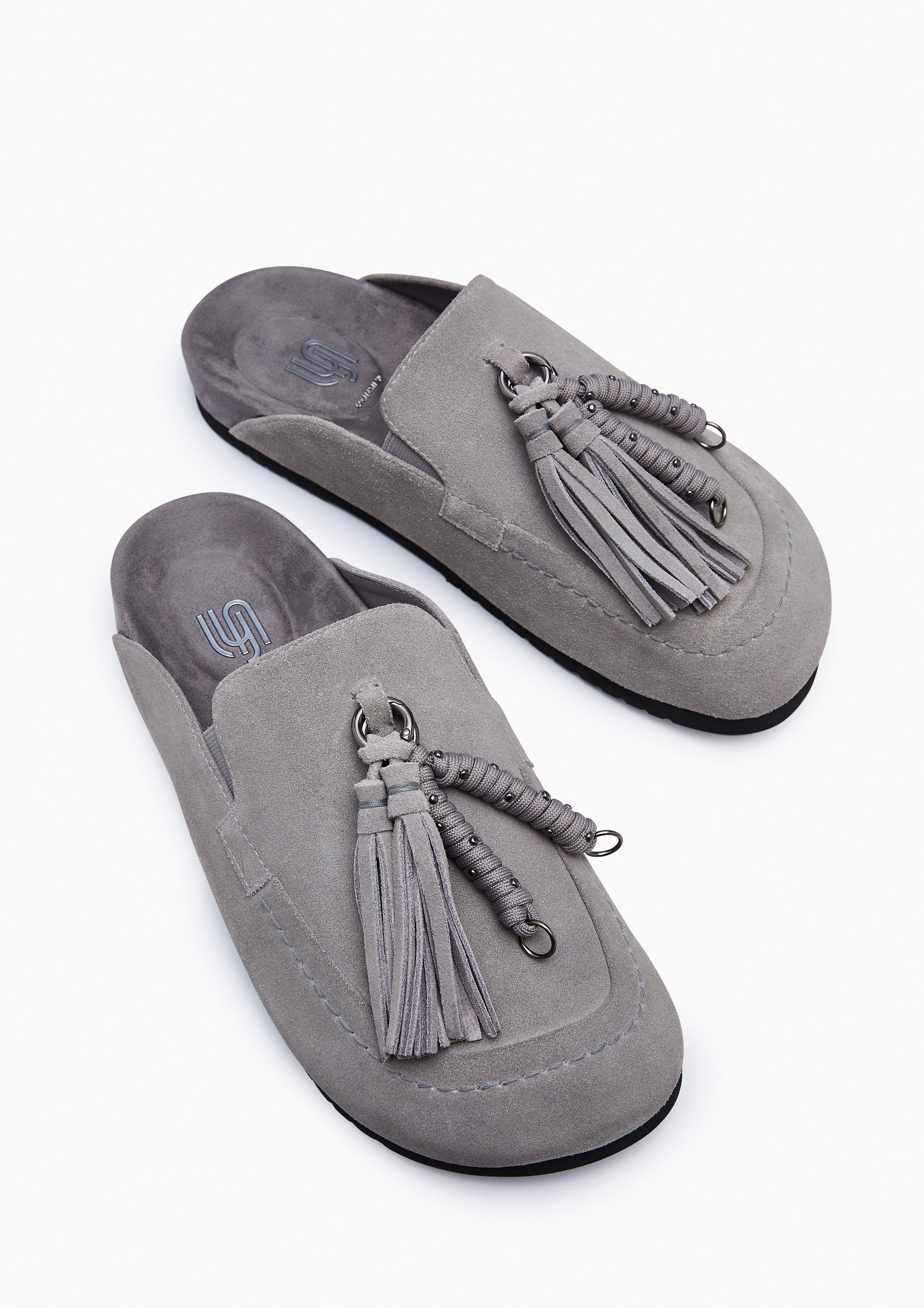 Finn Infinite Flats And Sandals - Dark Grey