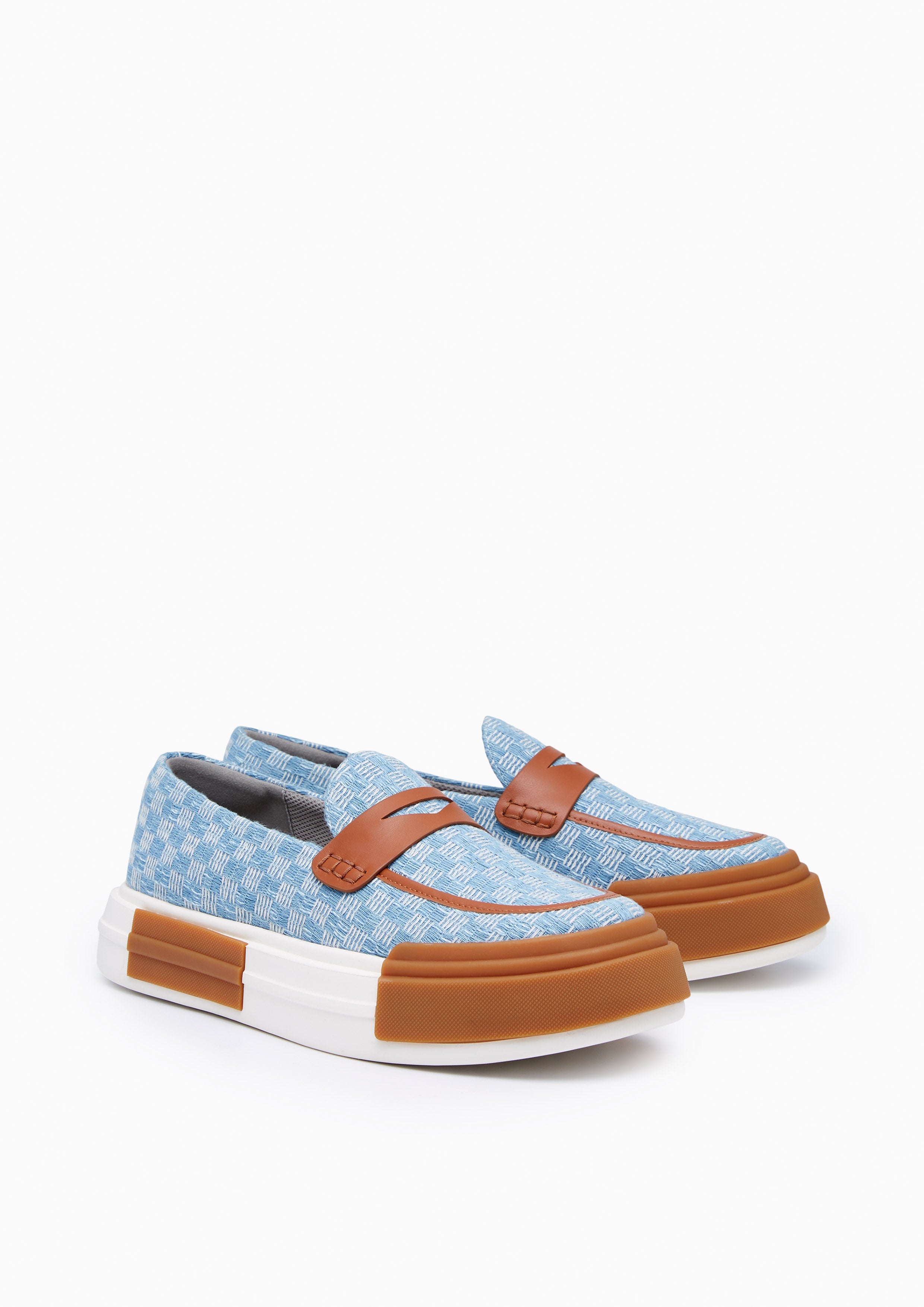 Arkadia Infinite Flats And Sandals - Blue Variation 2