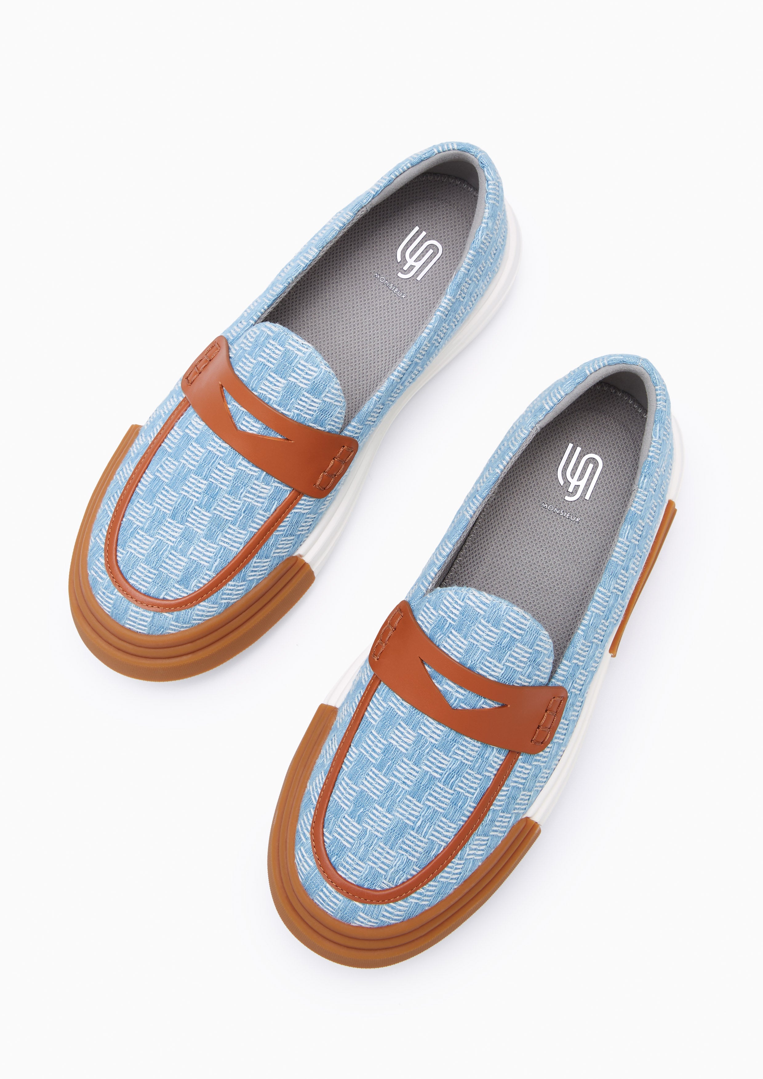 Arkadia Infinite Flats And Sandals - Blue Variation 2