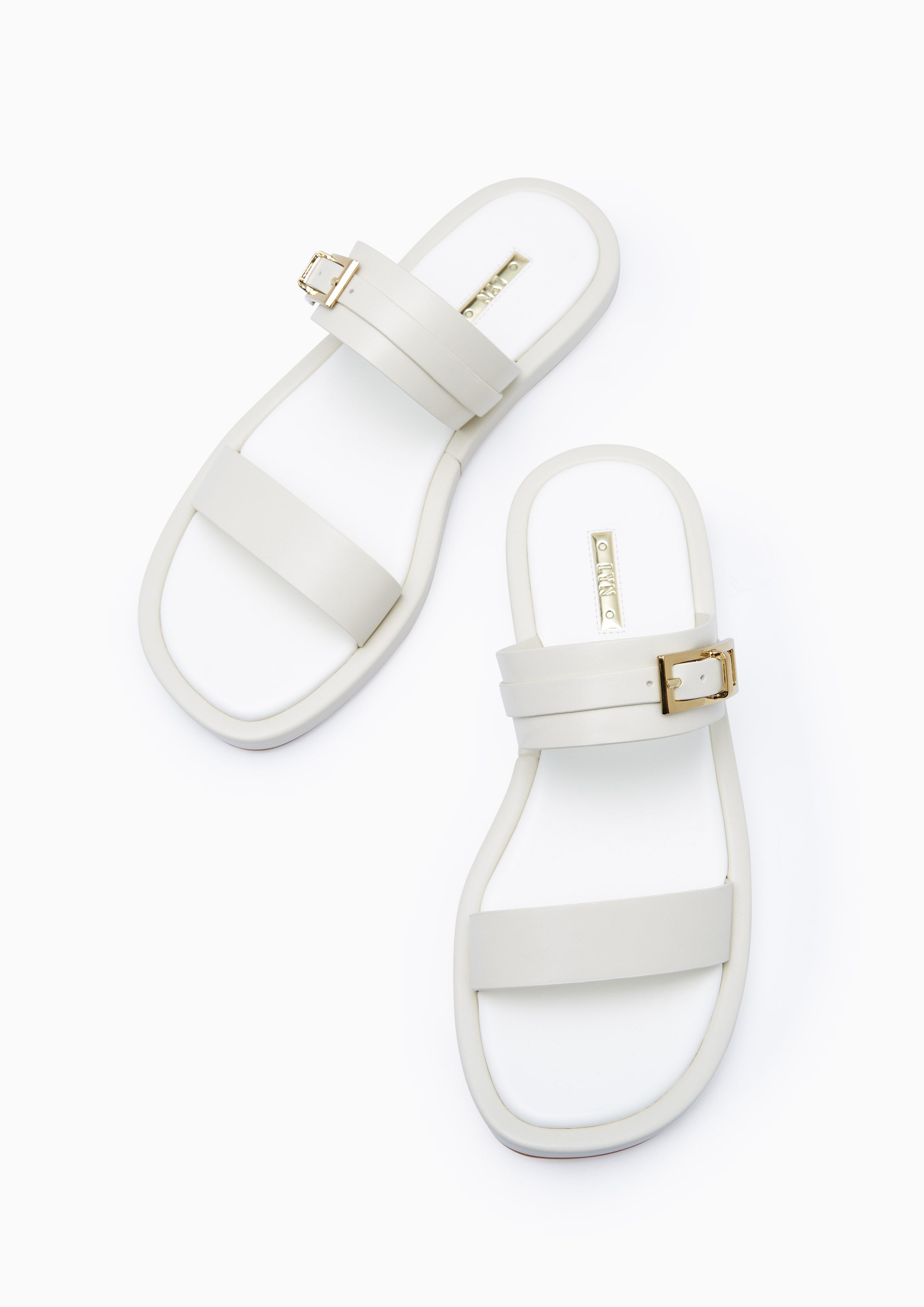 Hailey Flats And Sandals - Ivory
