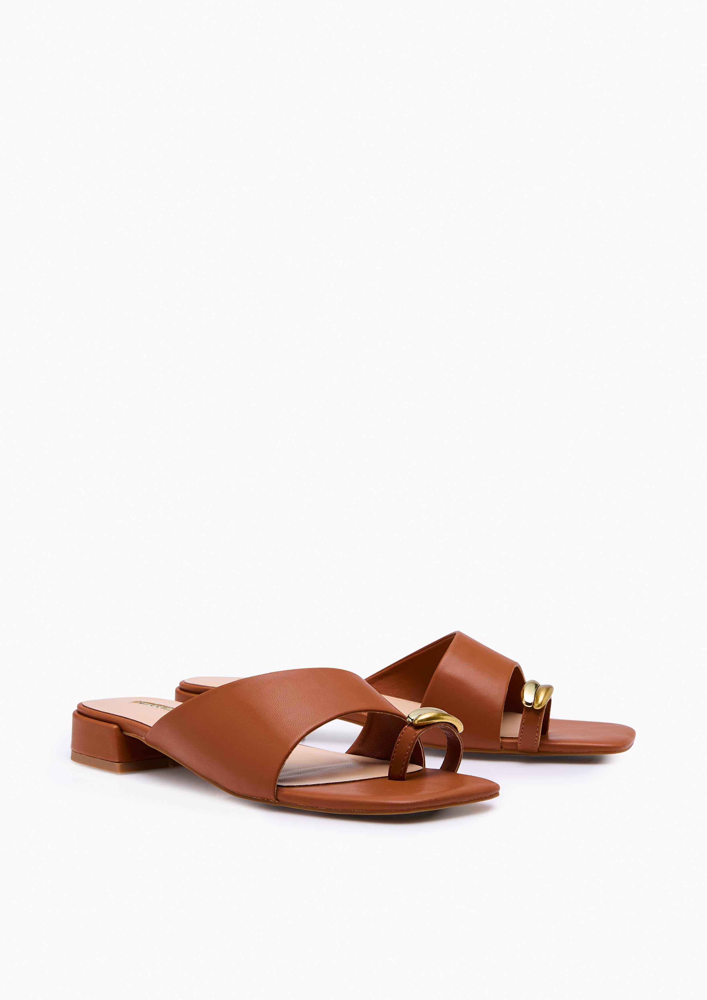 Emma Flats And Sandals - Dark Brown