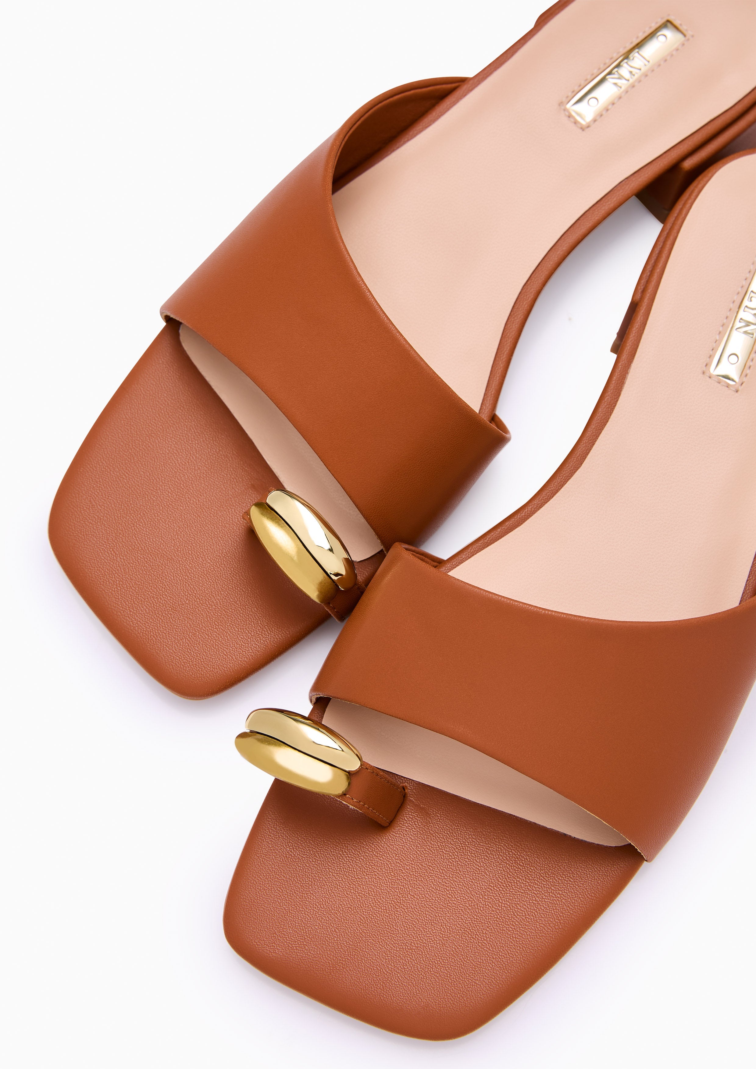 Emma Flats And Sandals - Dark Brown