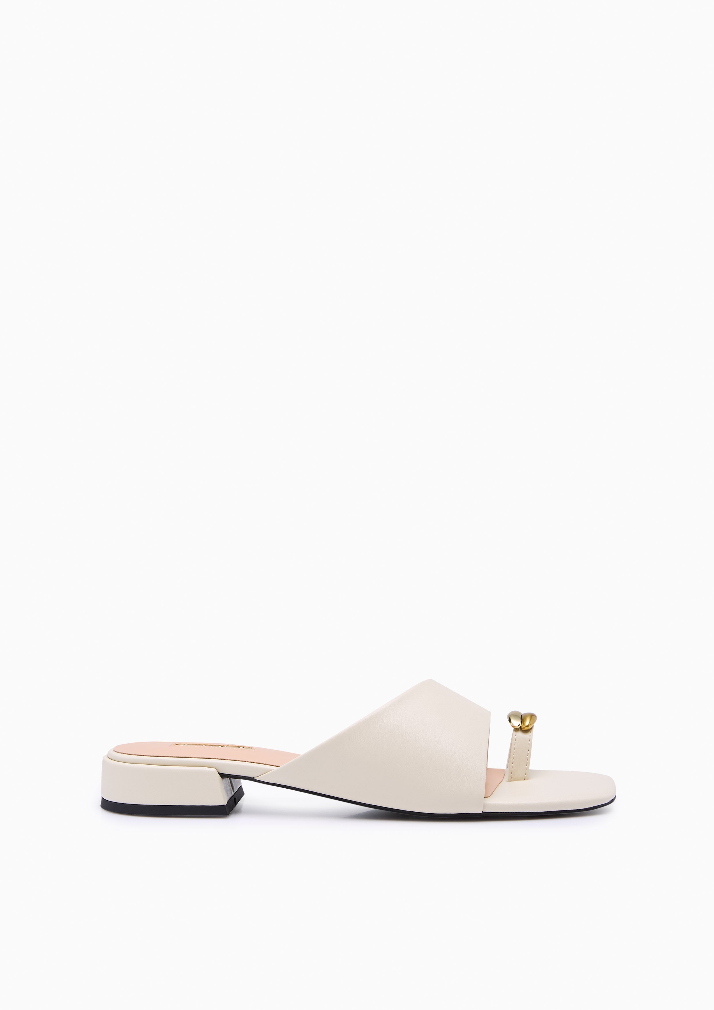 Emma Flats And Sandals - Ivory