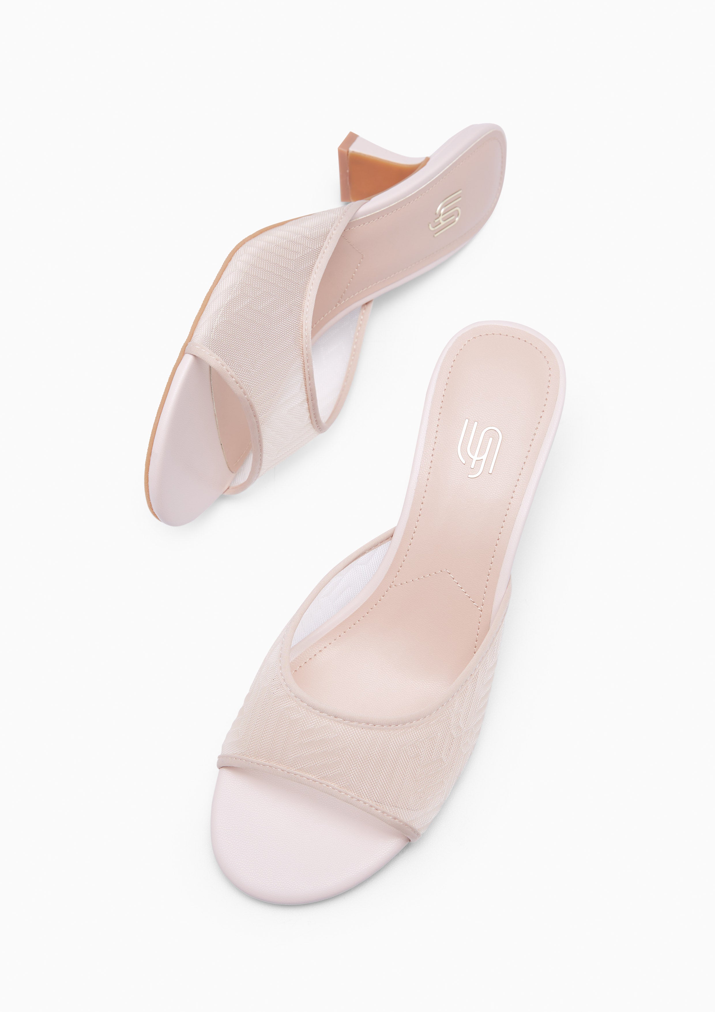 Lottie Infinite Flats And Sandals - Light Pink