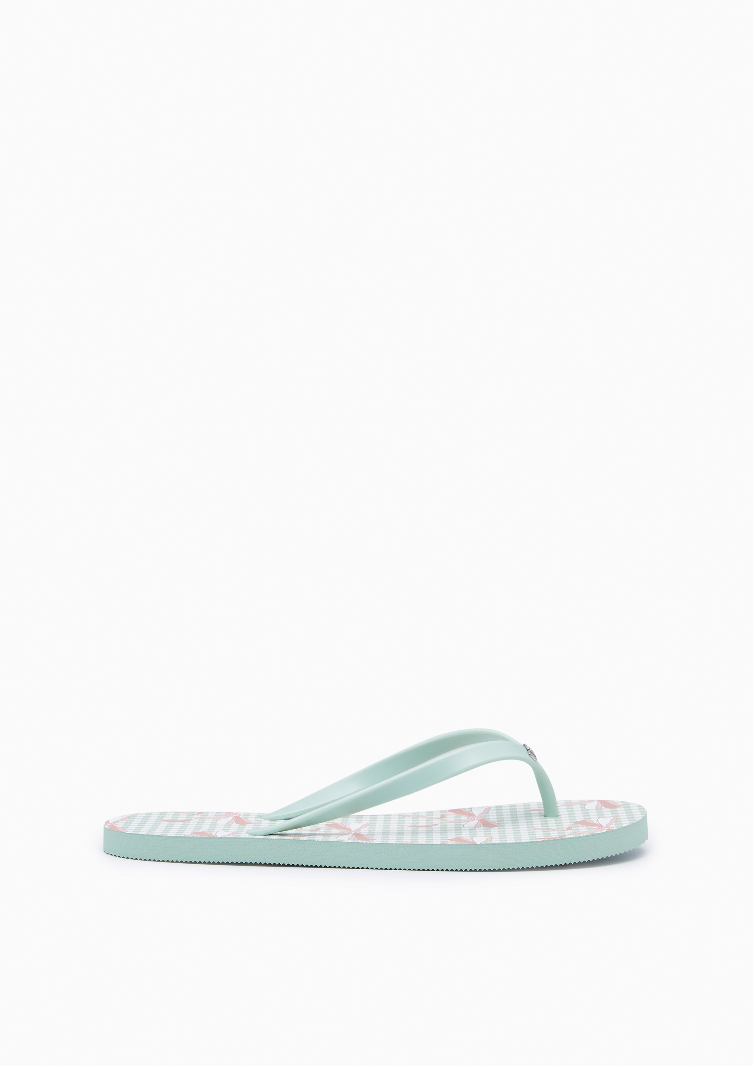 Summer Beach'26 Flats And Sandals - Printed Green