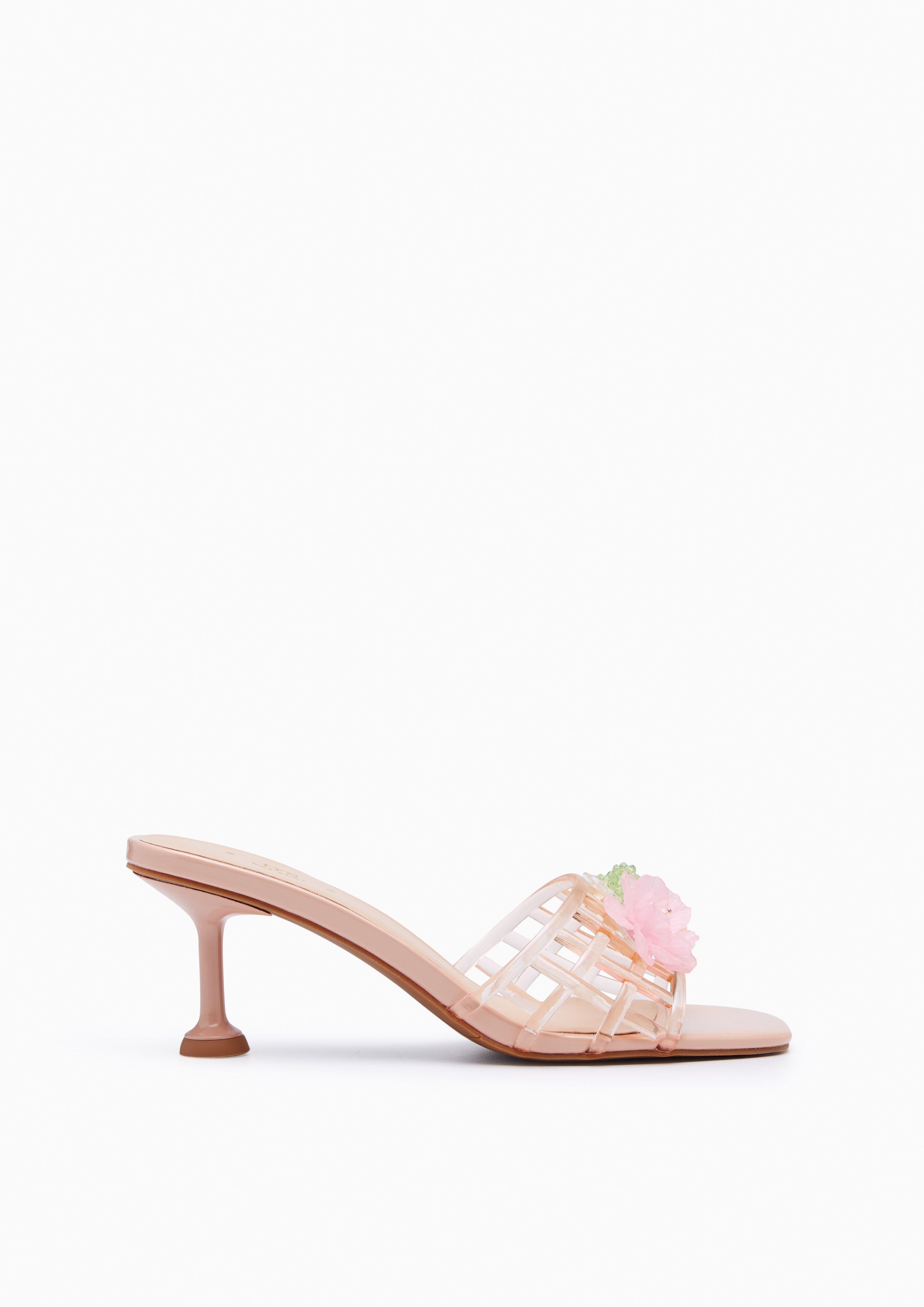 Jellaty Mid Flats And Sandals - Nude