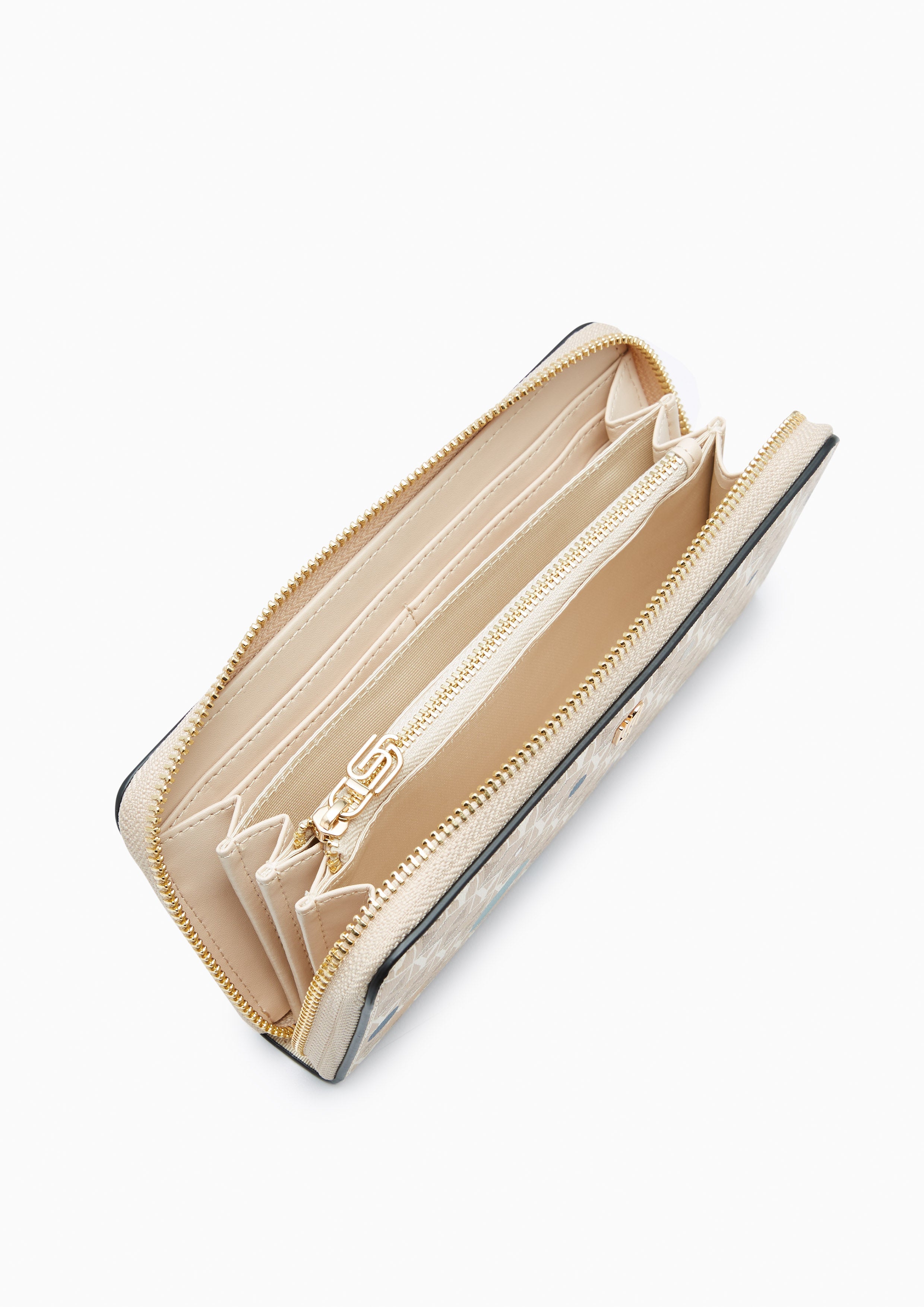 Nova Infinite Long Wallet Long Wallet - Printed Beige