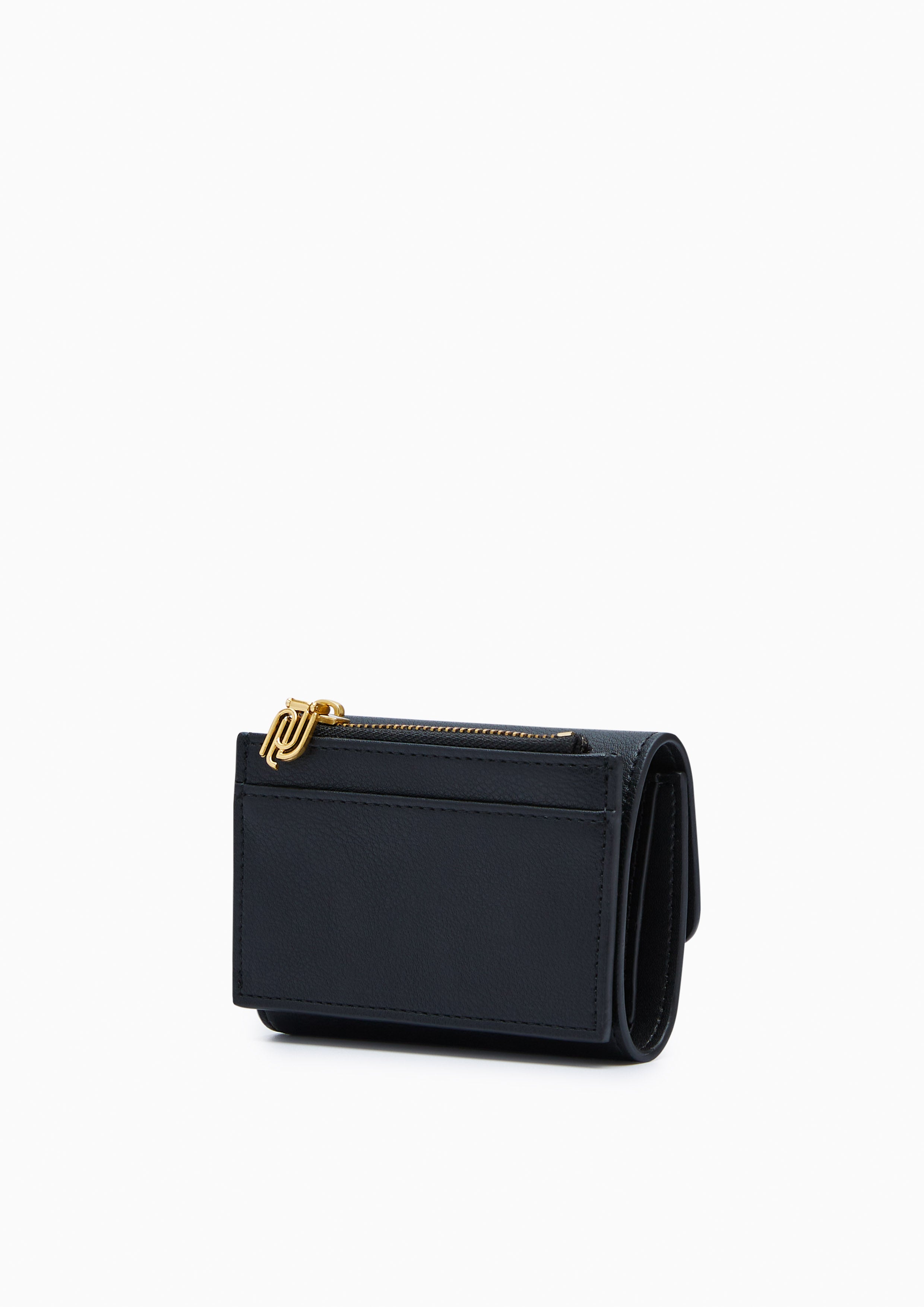 Blondie Infinite Tri-F Short Wallet - Black