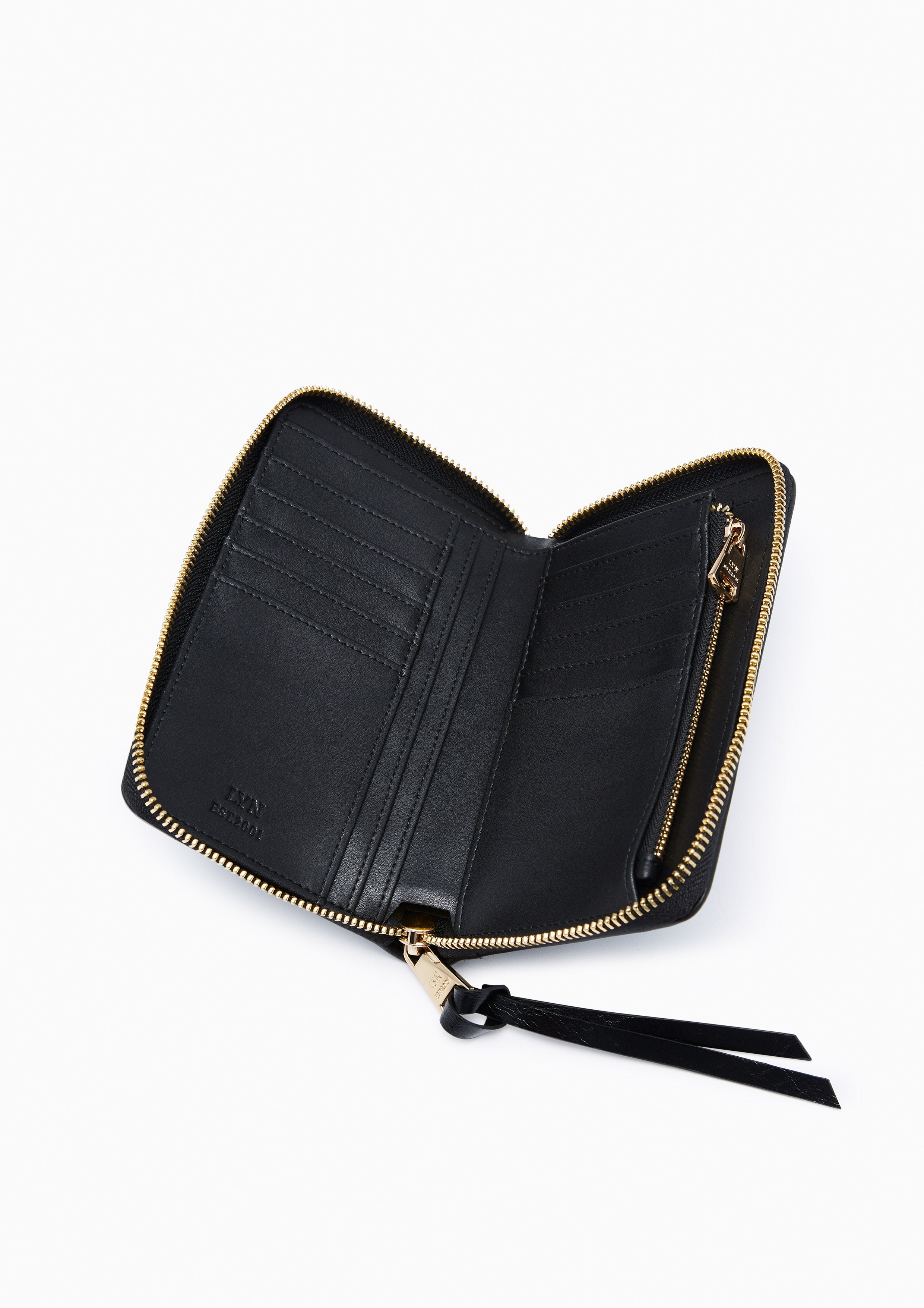 Thalia Semi Wallet - Black