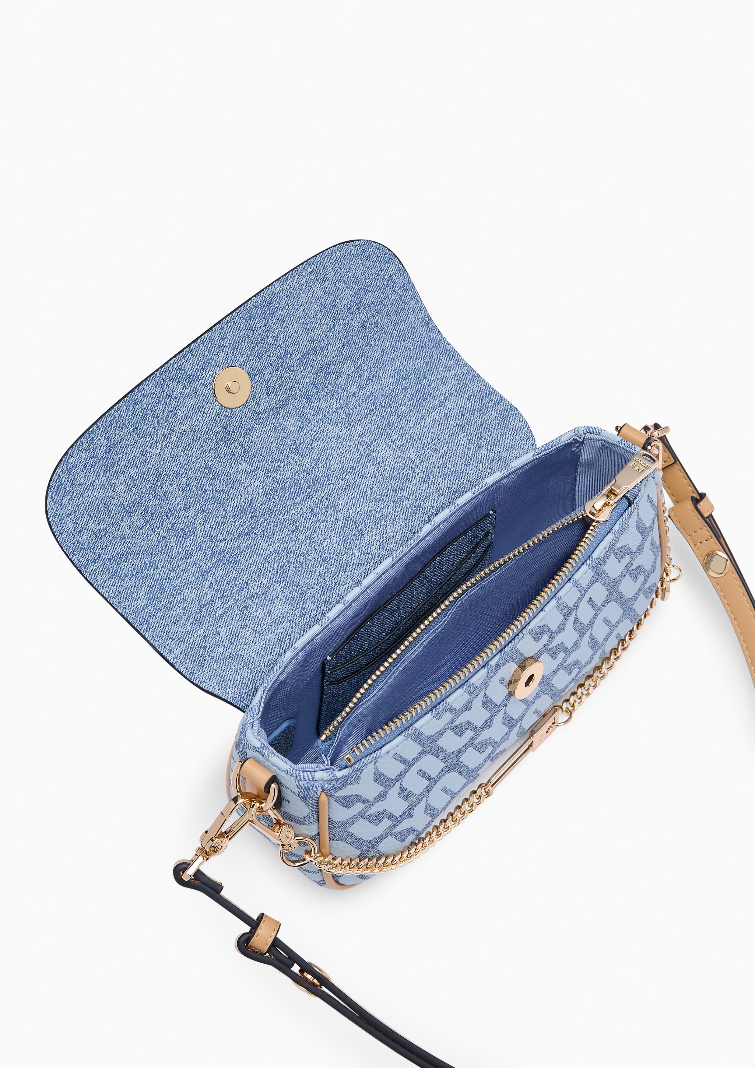 Tinashe Wallet On Chain - Printed Blue Variation 2