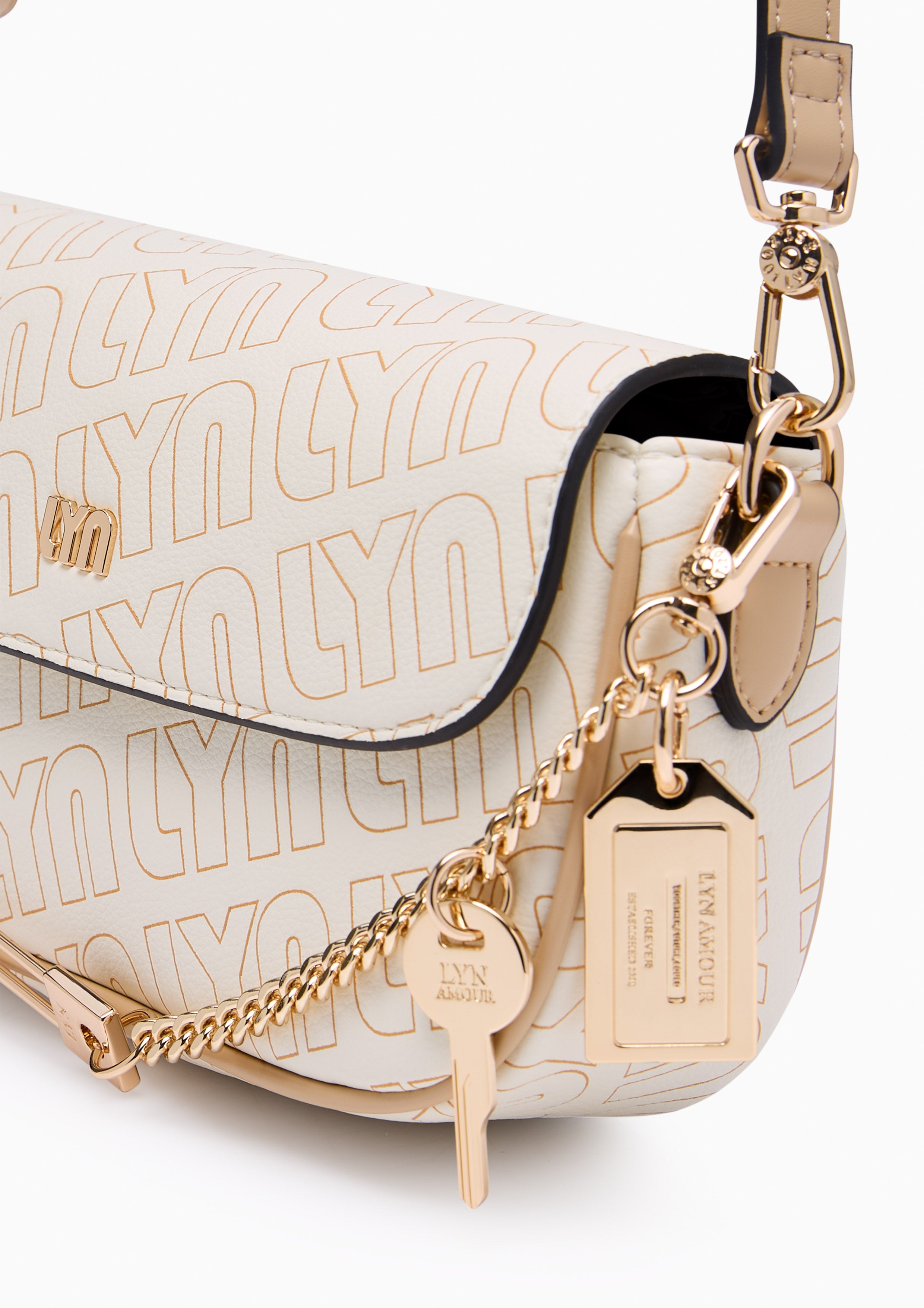 Tinashe Wallet On Chain - Printed Ivory