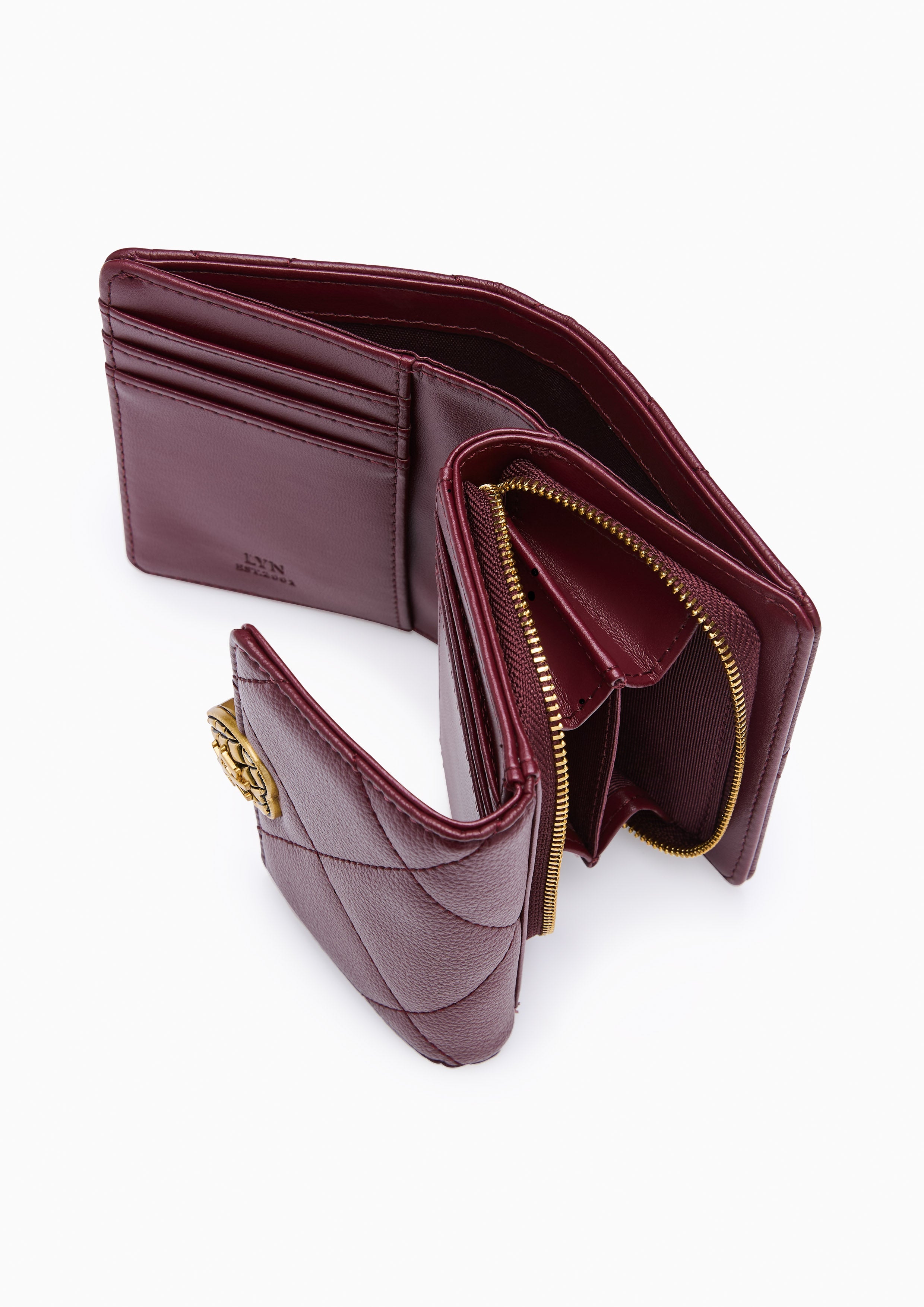Casey Wallet - Dark Red