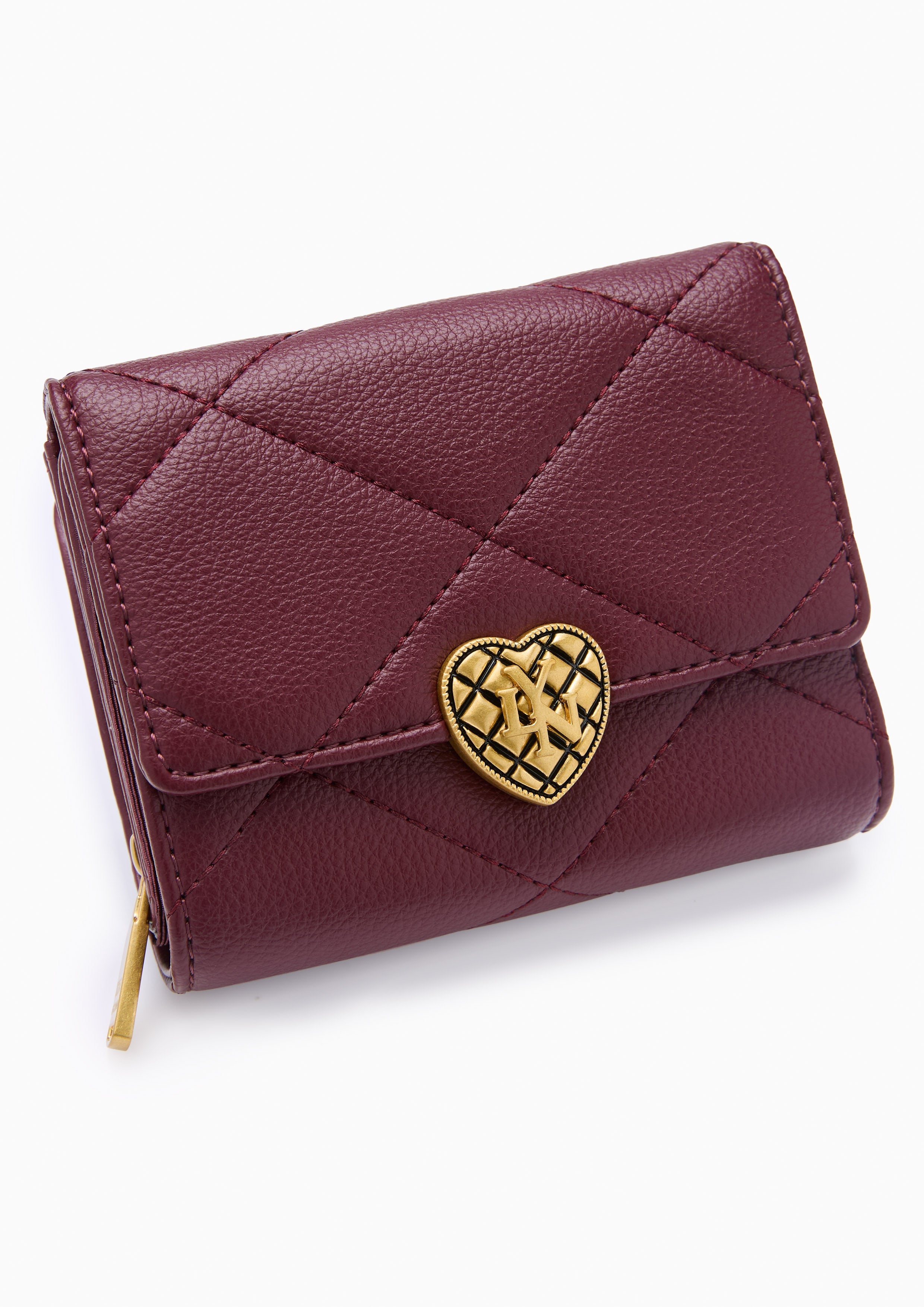Casey Wallet - Dark Red